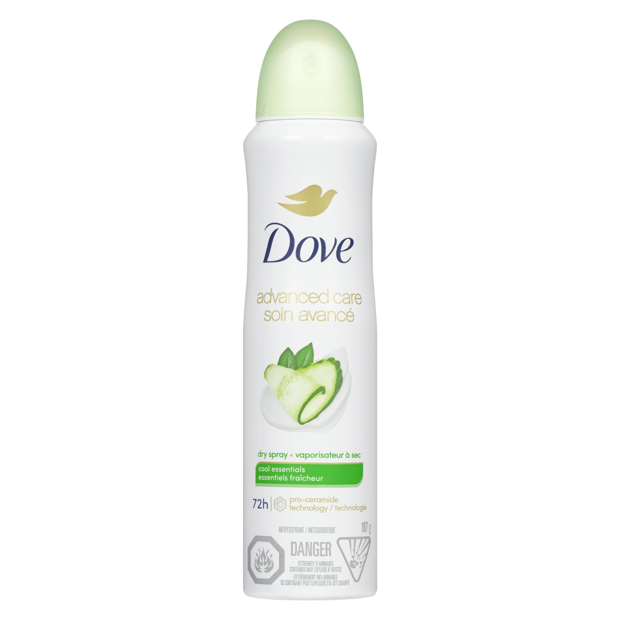 Dove Cool Essentials Dry Spray Antiperspirant 107g Giant Tiger 9918