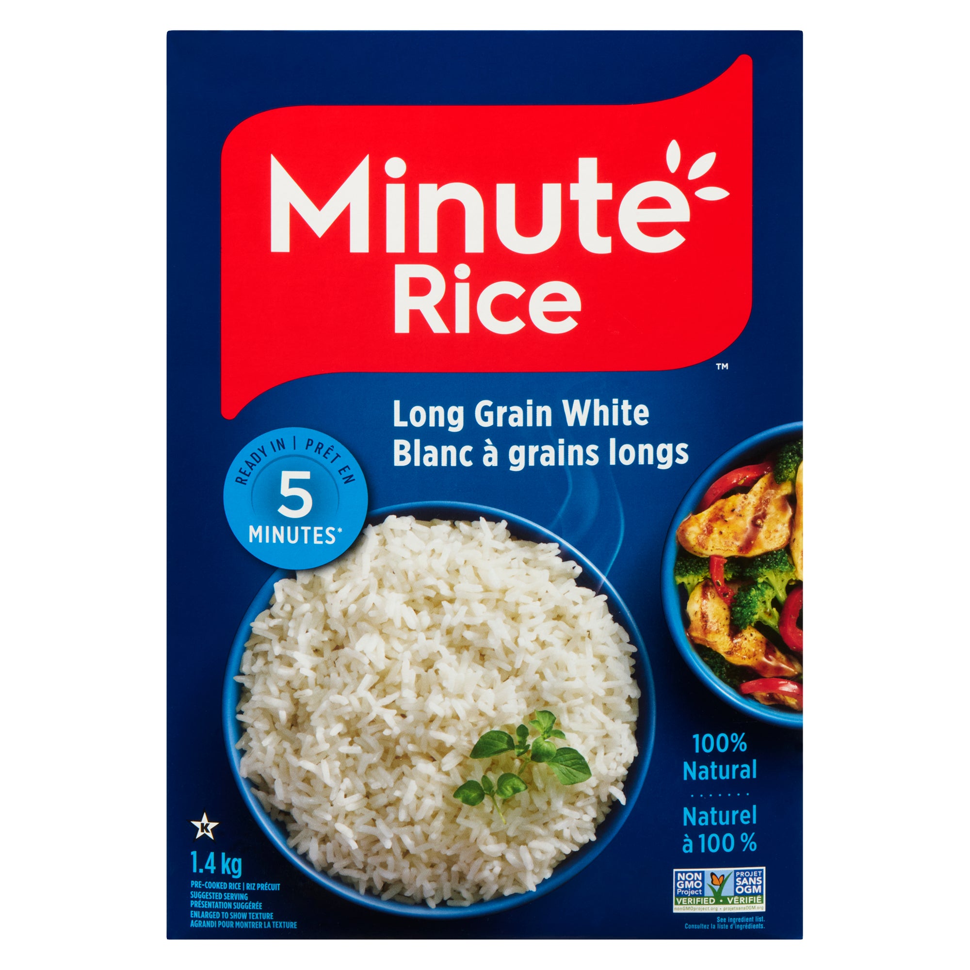 Minute Rice Pre Cooked Long Grain Rice 14kg Giant Tiger