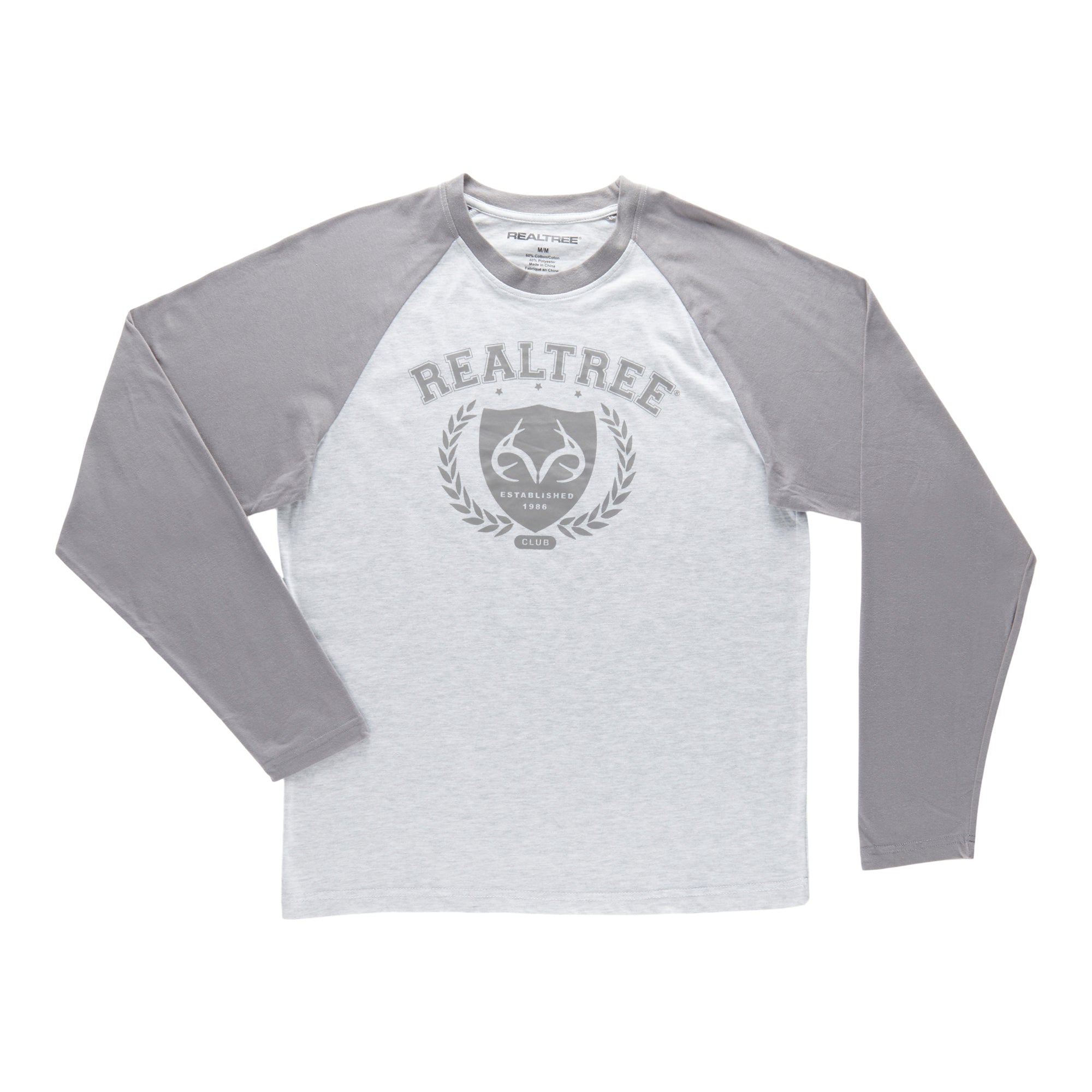 Realtree Men's Hunting Raglan Long Sleeve Shirt – Giant Tiger