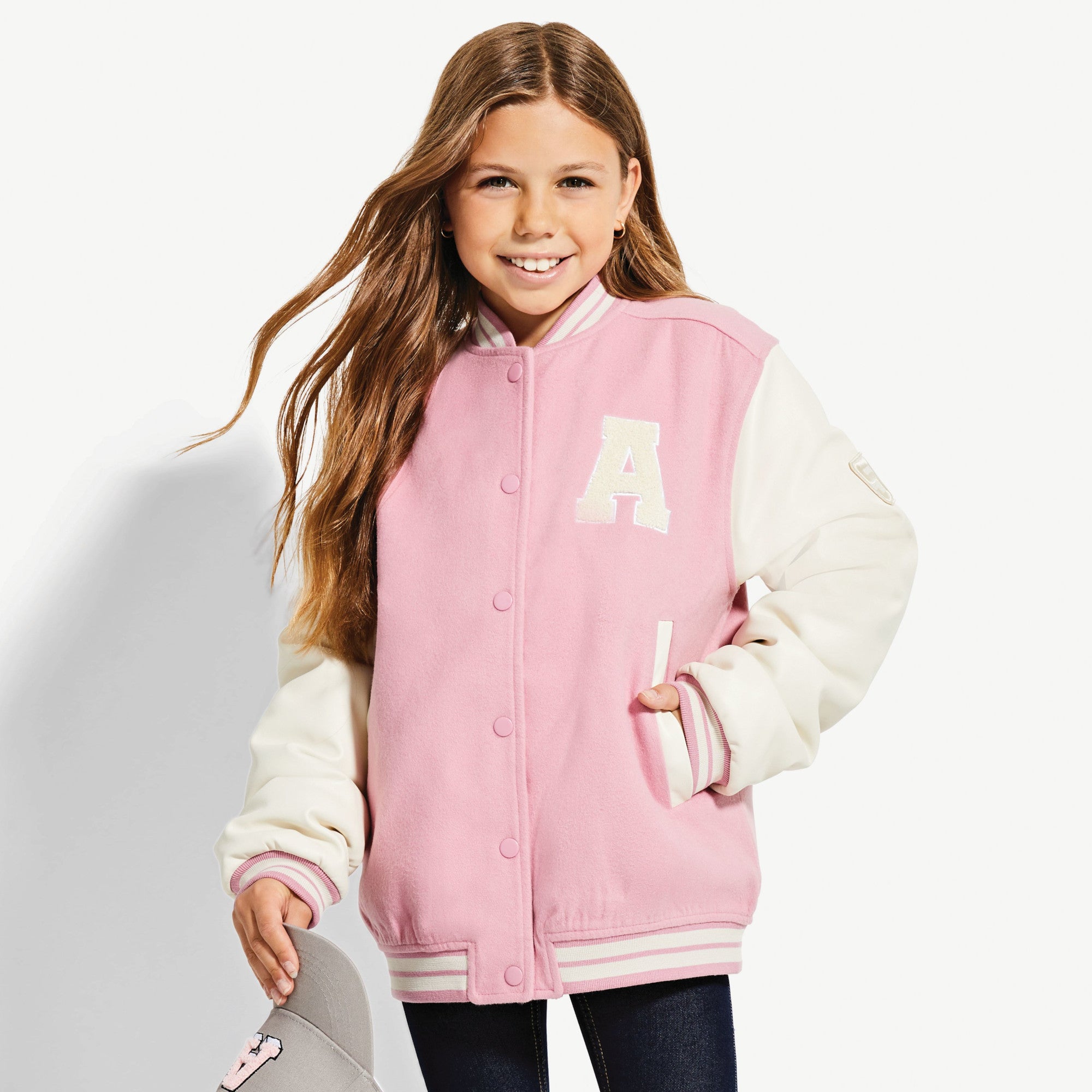 Pink on sale jersey jacket