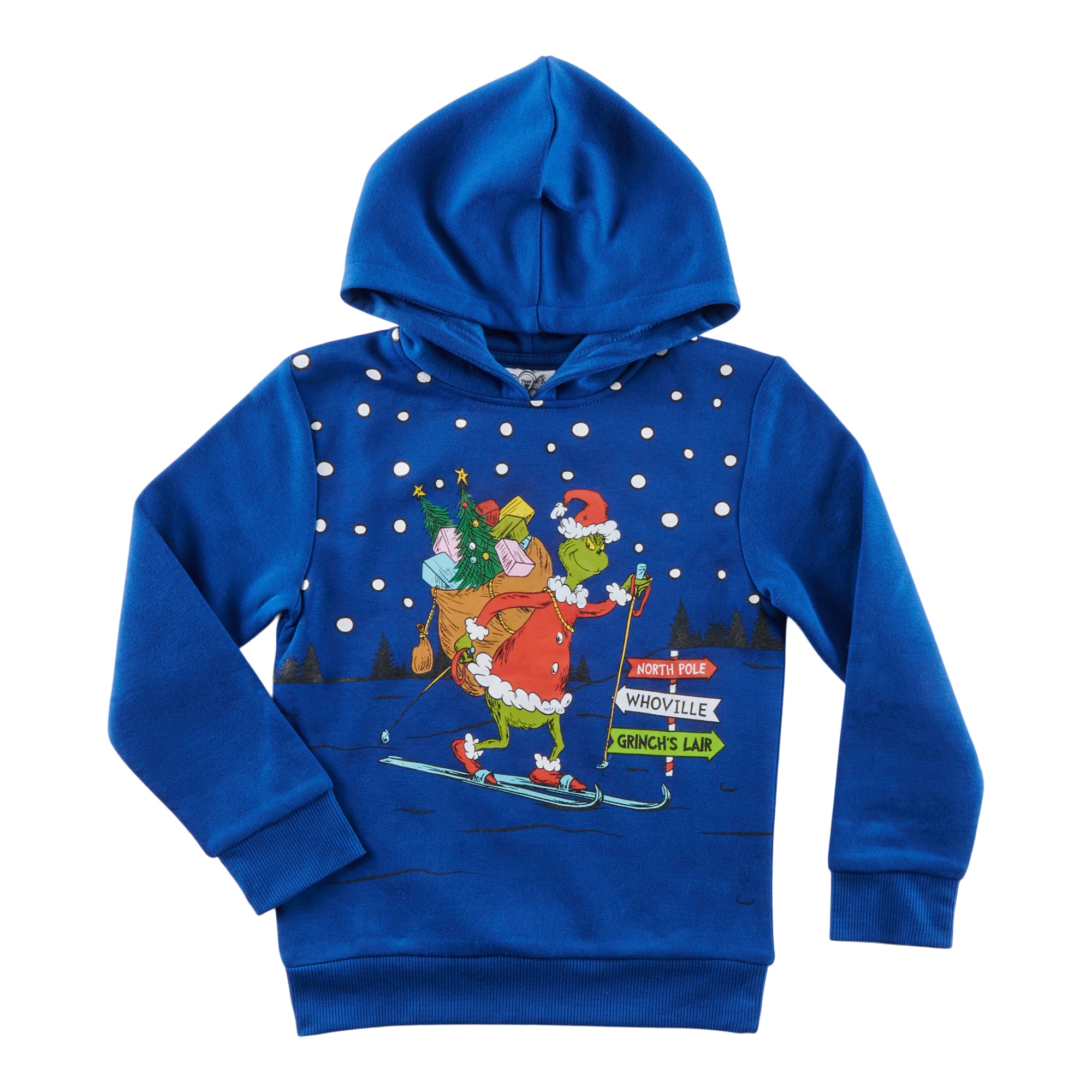 The Grinch Toddler Boy s Licensed Hoodie Giant Tiger