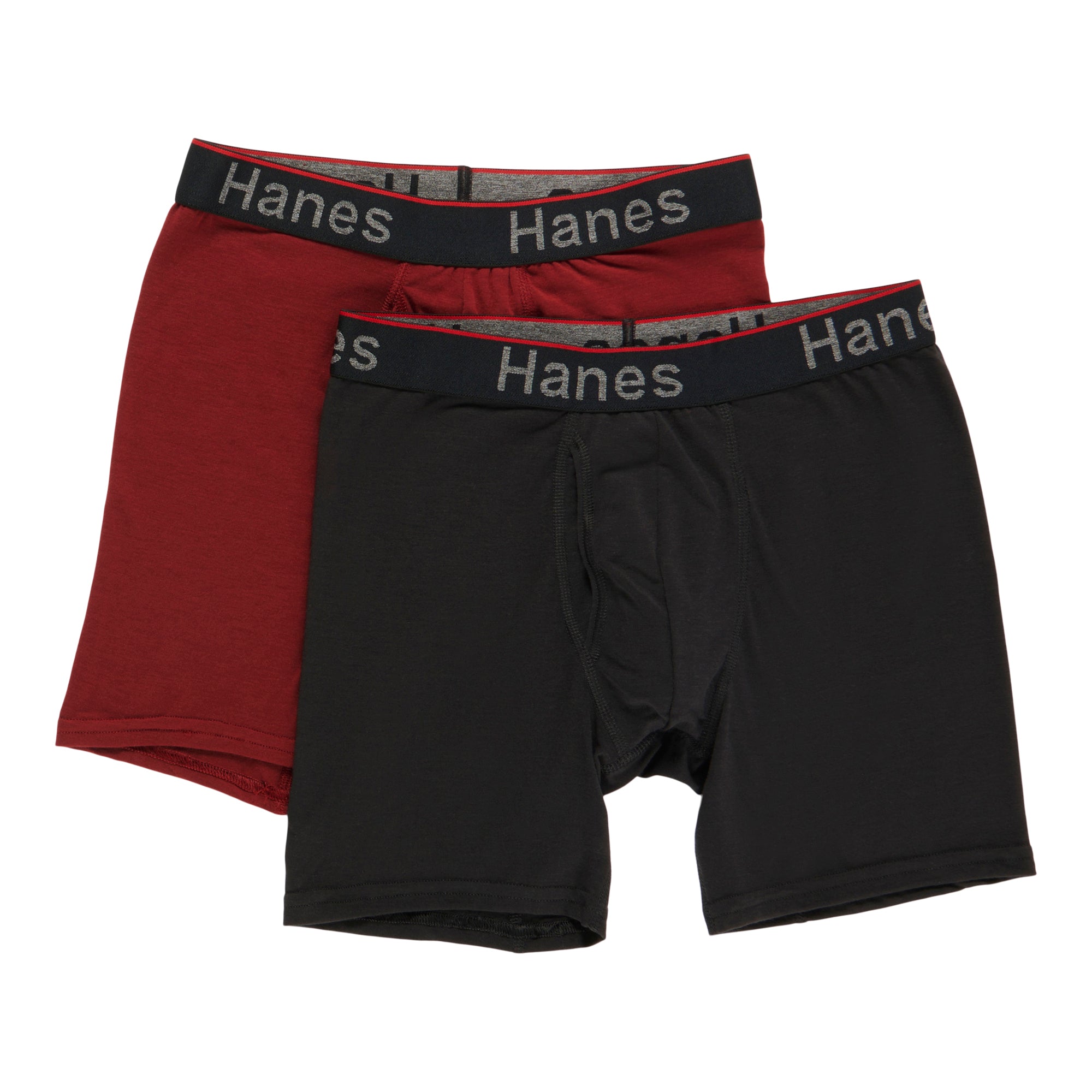 Hanes Men's Boxer Briefs, 2-Pack