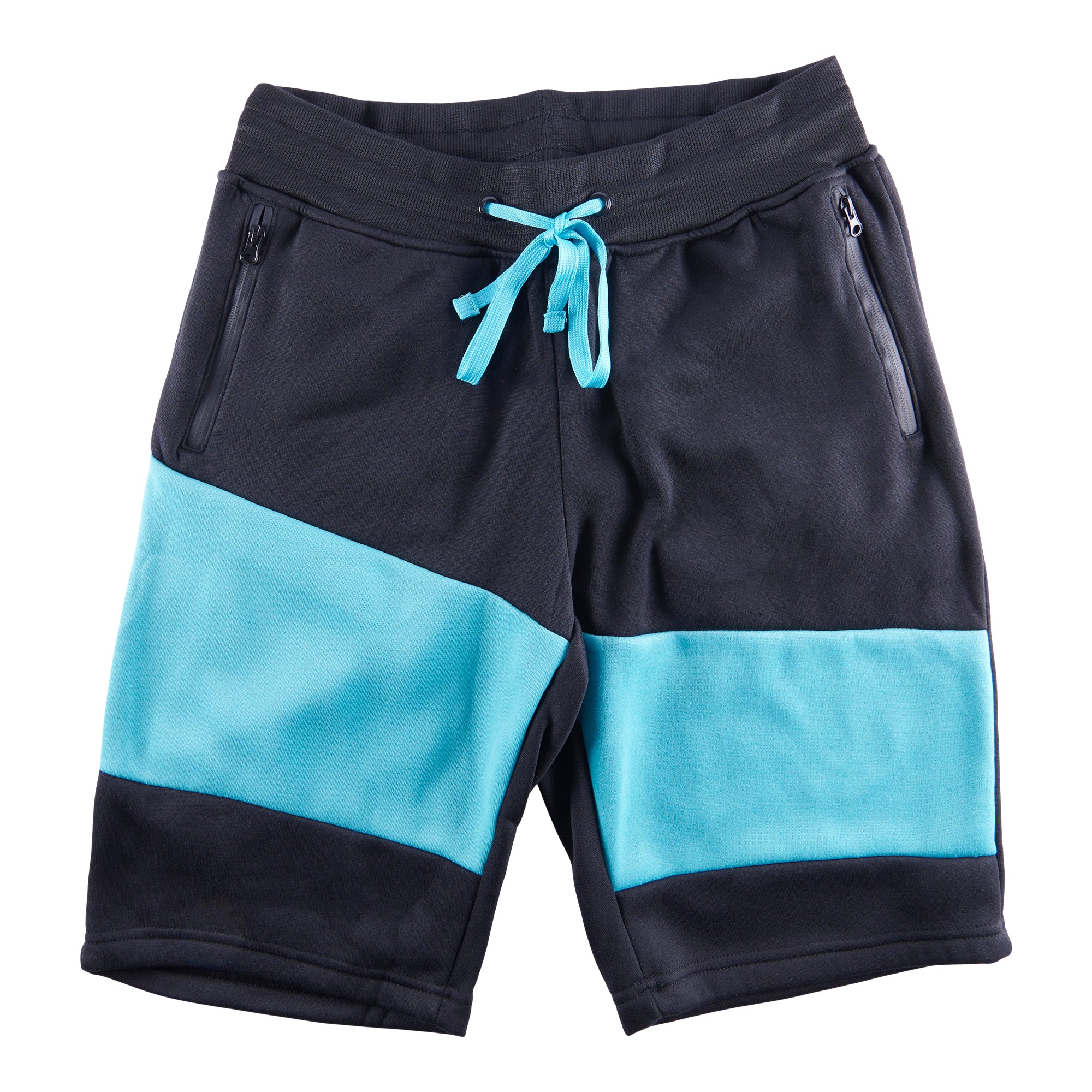 Black Athletic Striped Shorts Perth