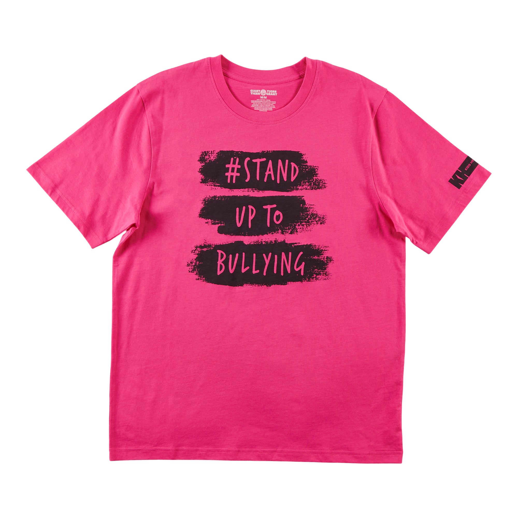 Adult Unisex Stand Up To Bullying T-Shirt, English