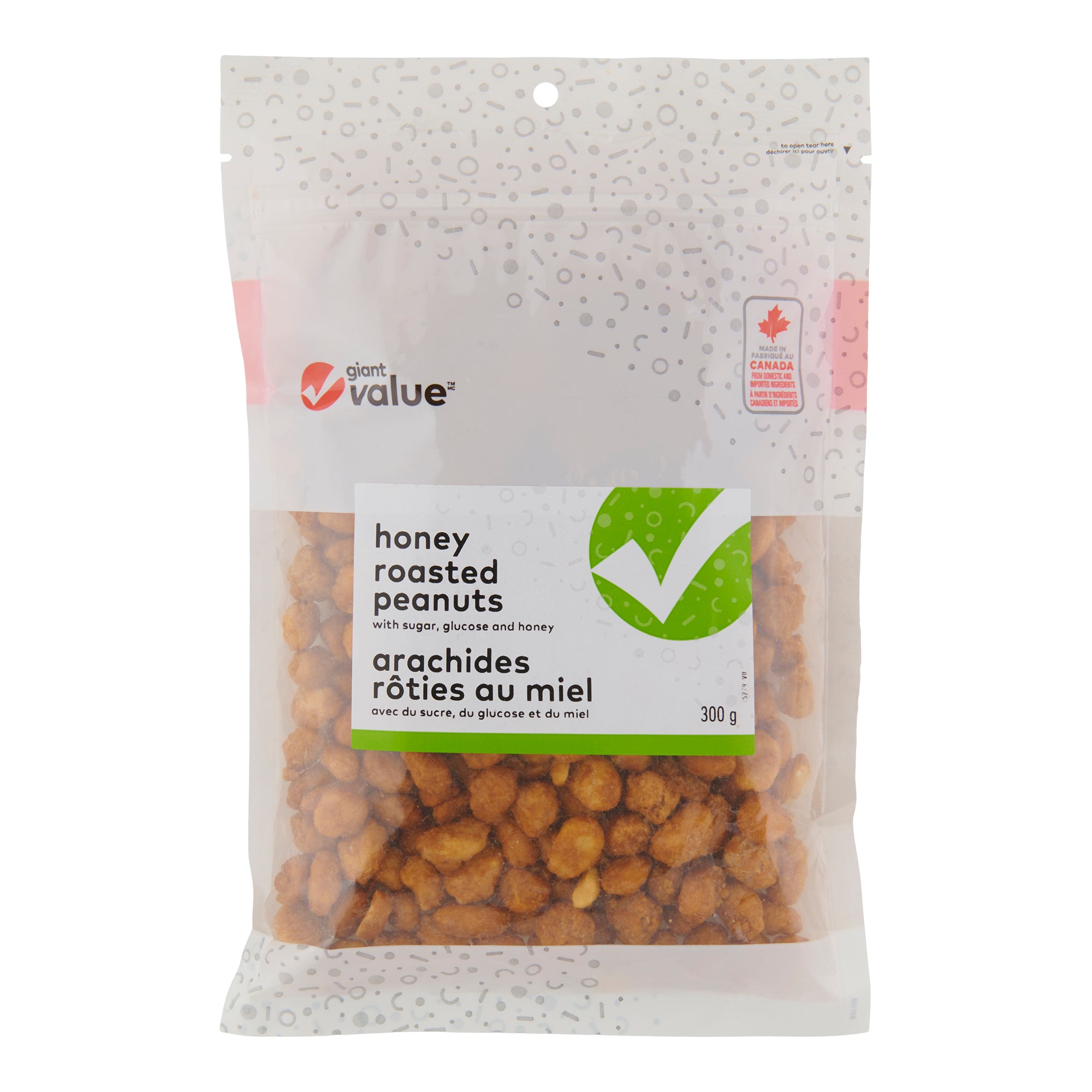 Giant Value Honey Roasted Peanuts, 300 G – Giant Tiger