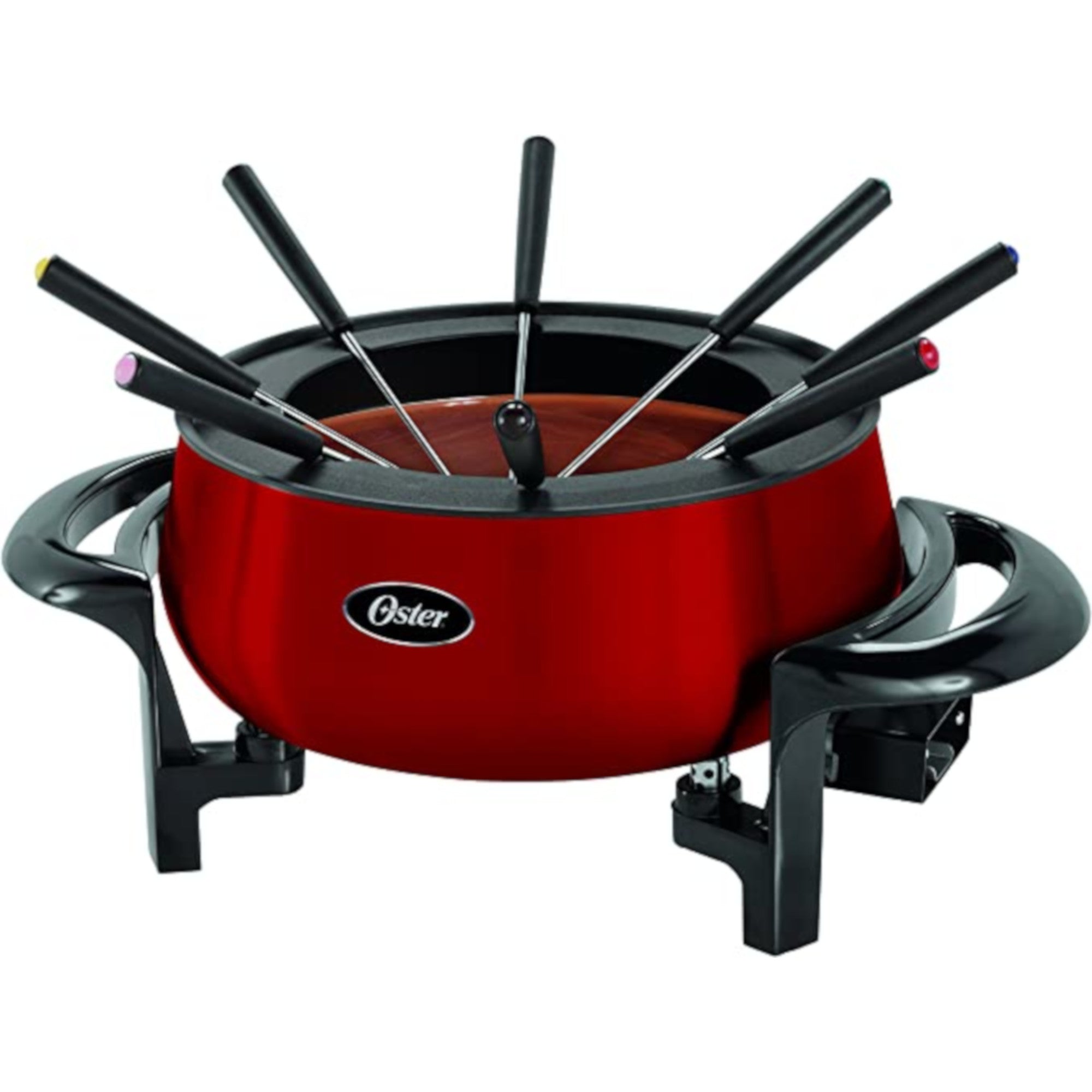 Oster Fondue Pot with Forks, Red – Giant Tiger