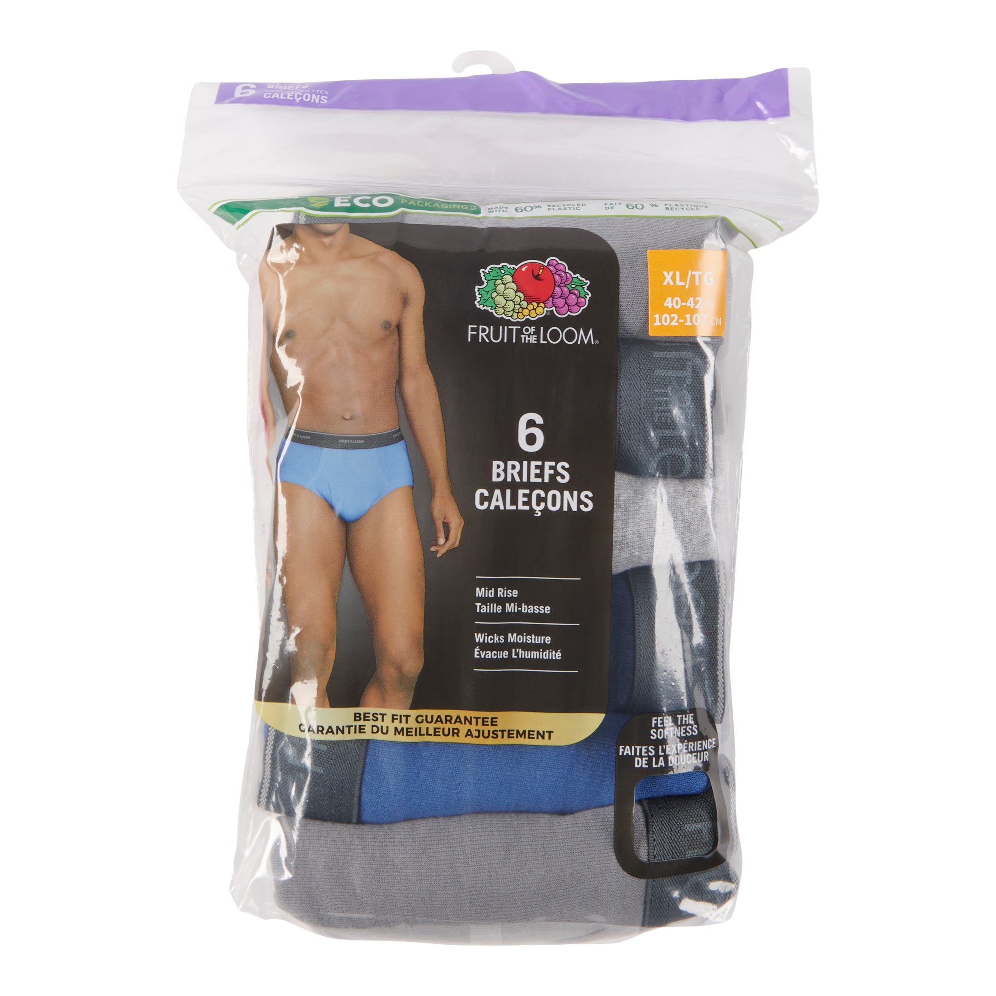 Fruit of the Loom 3-Pack Fashion Mid-Rise Briefs 4609