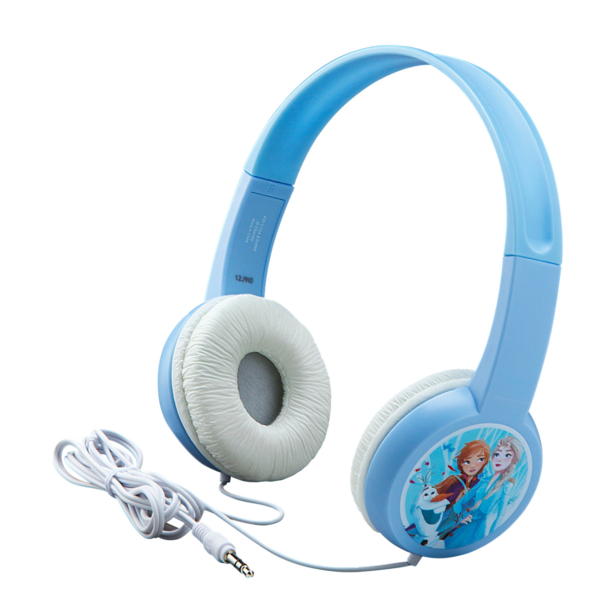 Frozen 2 Kids Headphones with Adjustable Headband Blue and White