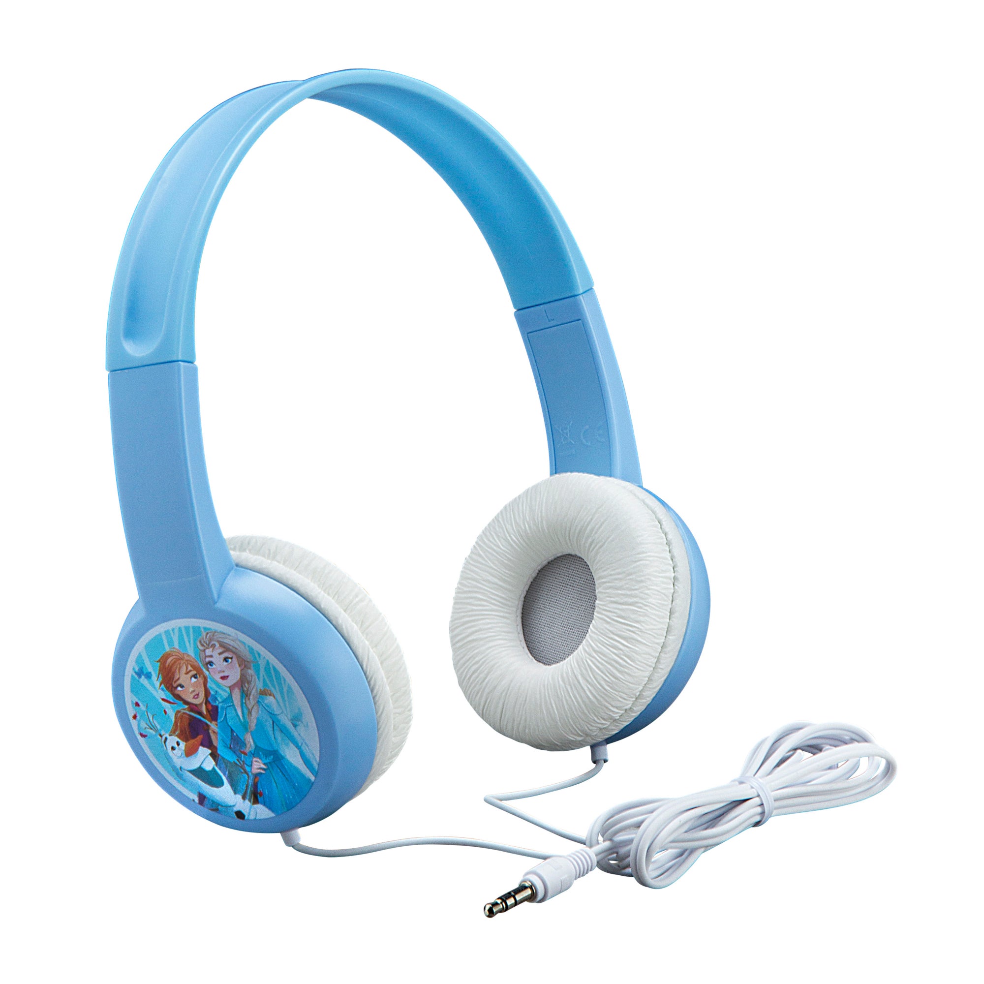 Frozen 2 Kids Headphones with Adjustable Headband Blue and White