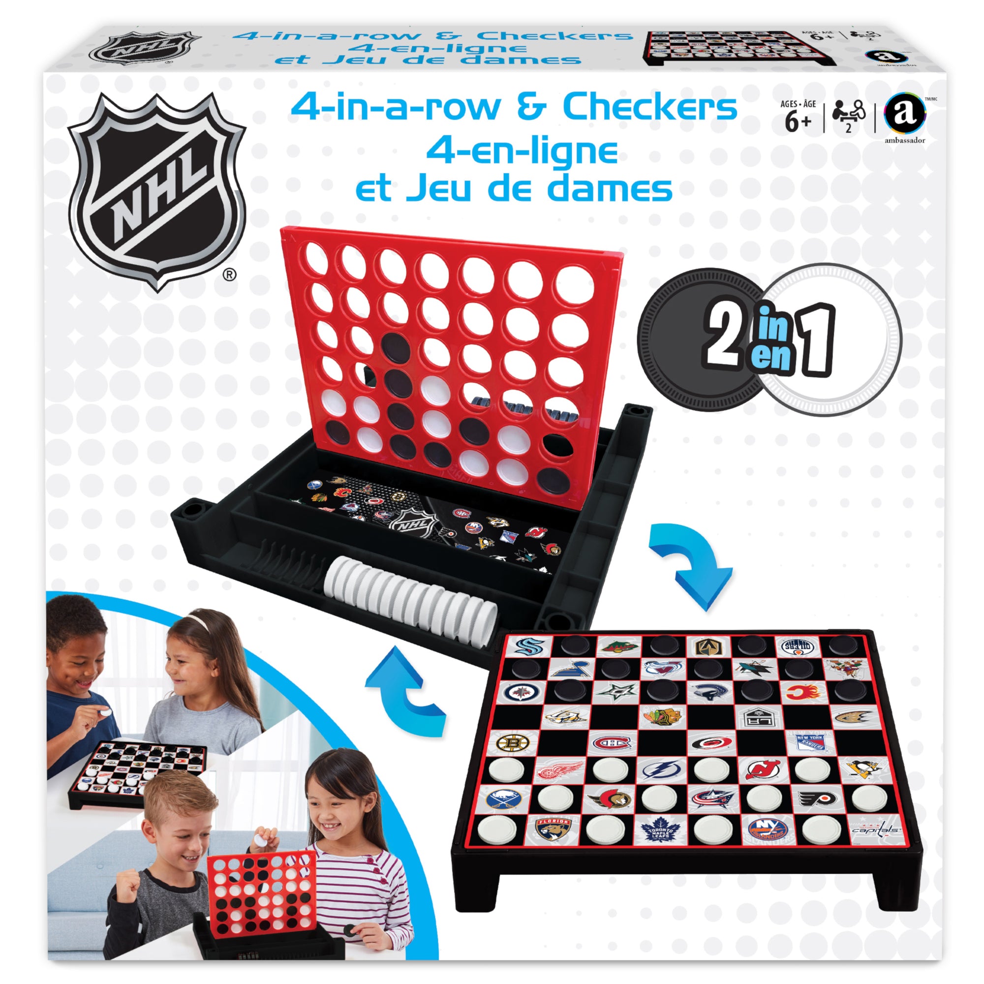 NHL 4-In-A-Row and Checkers – Giant Tiger