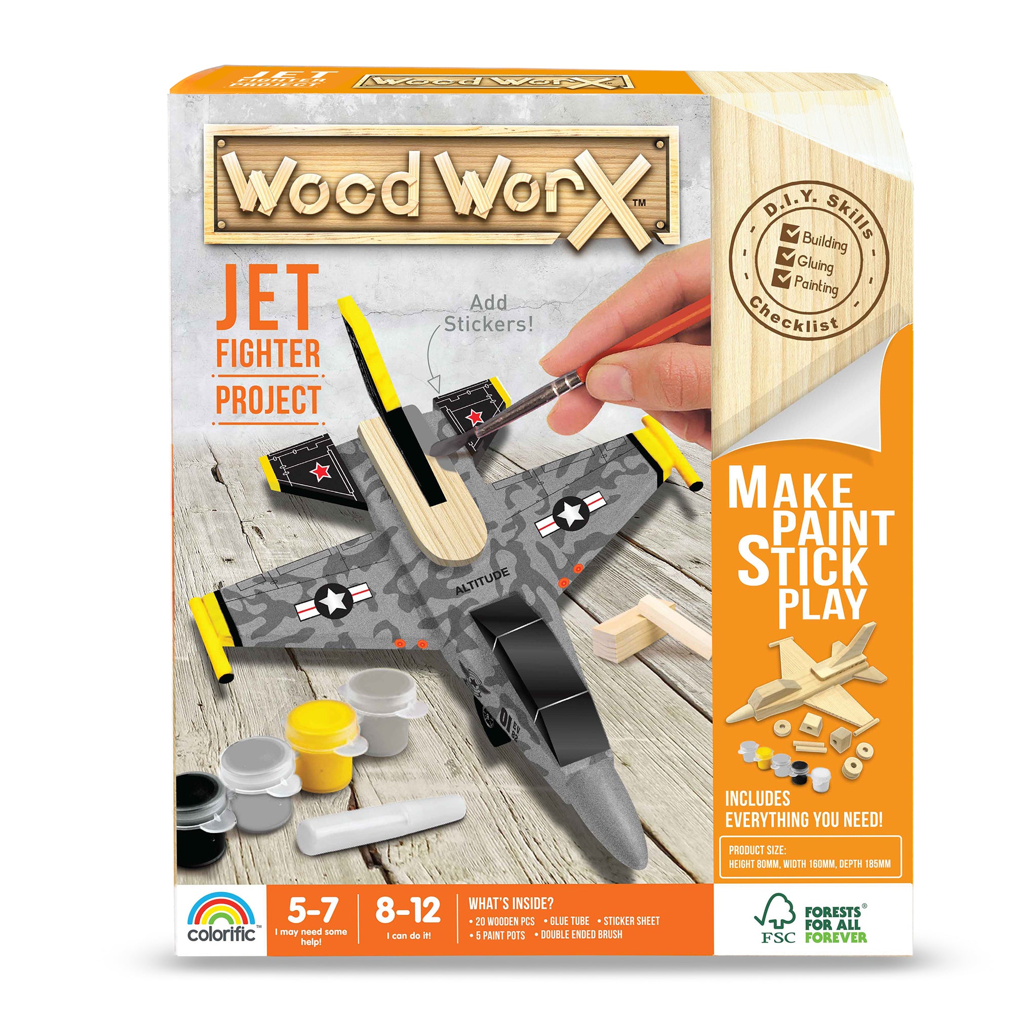 Wood WorX Mini Jet Fighter Project Giant Tiger