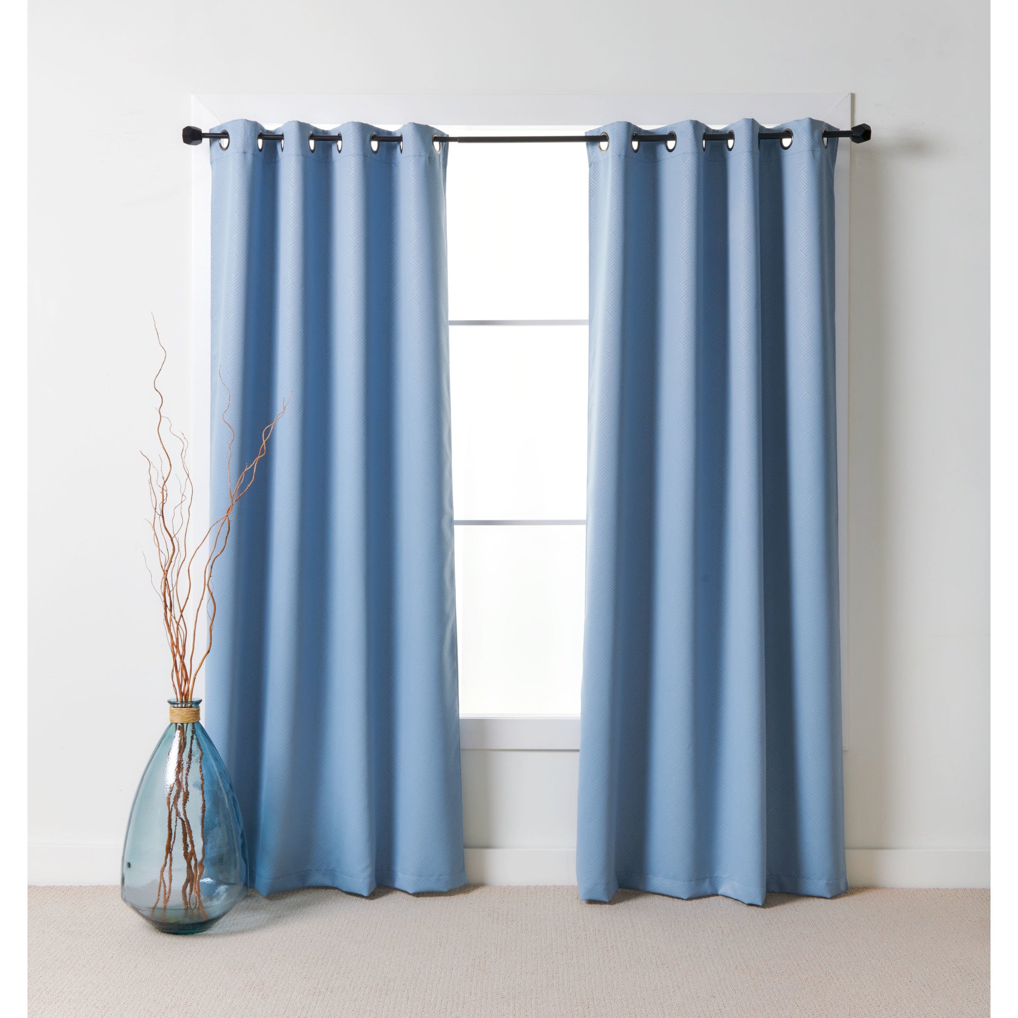 Shower Curtains 70 x 93 from DiaNoche Designs by Brazen Design Studio -  Raven Bird Tree 