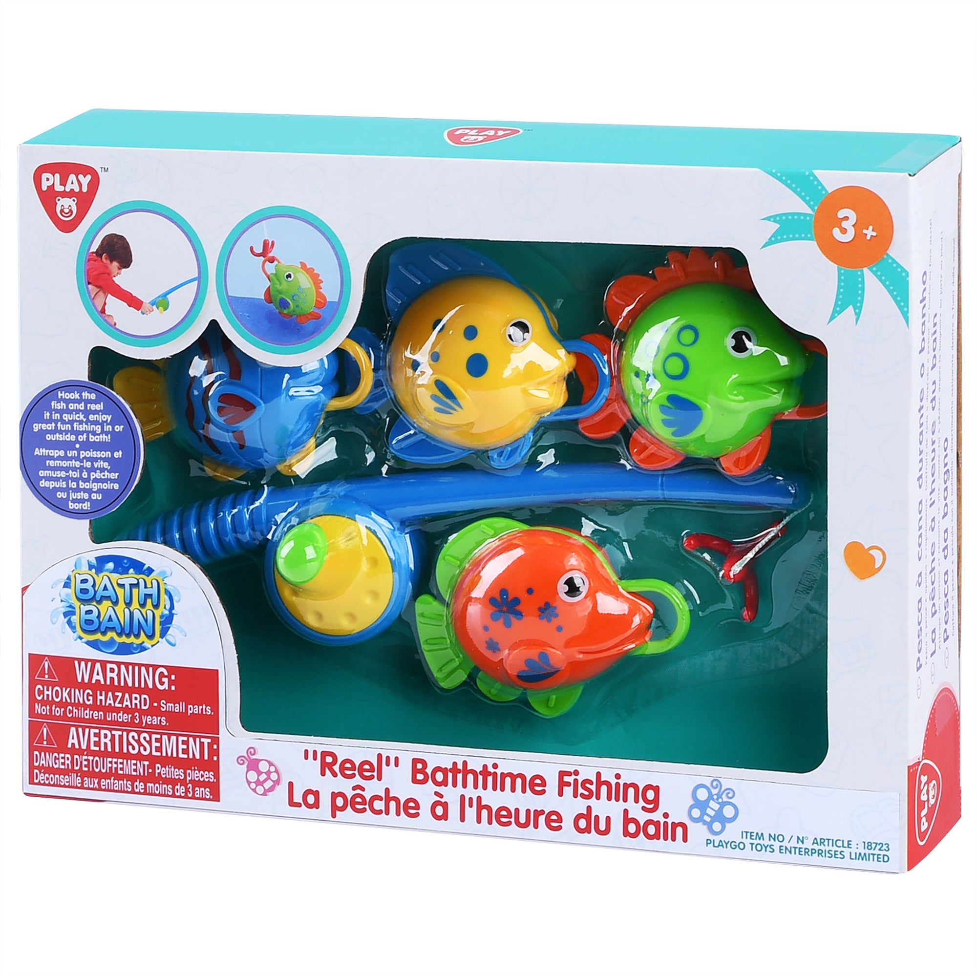 Reel Bath time Fishing Toy – Giant Tiger