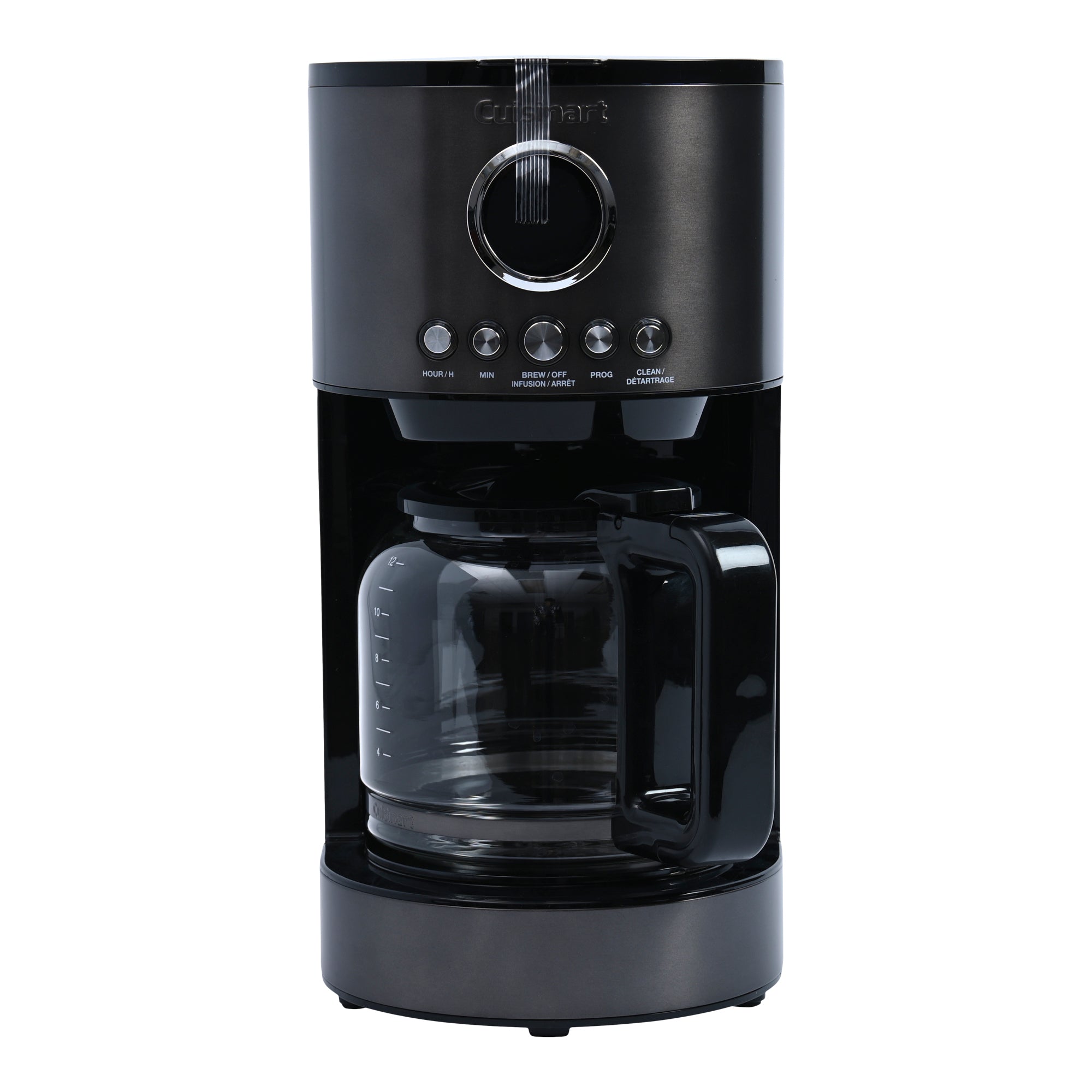 Cuisinart Refurbished Stainless Steel 12 Cup Coffee Maker Black