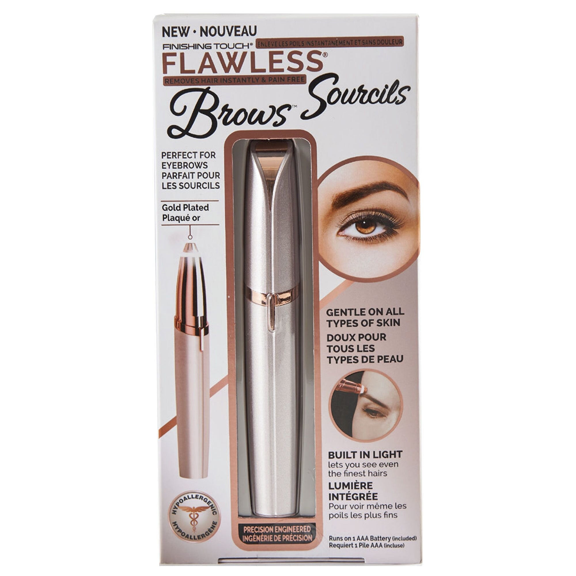 Flawless Instant & Painless Eyebrow Shaper, As Seen On Tv