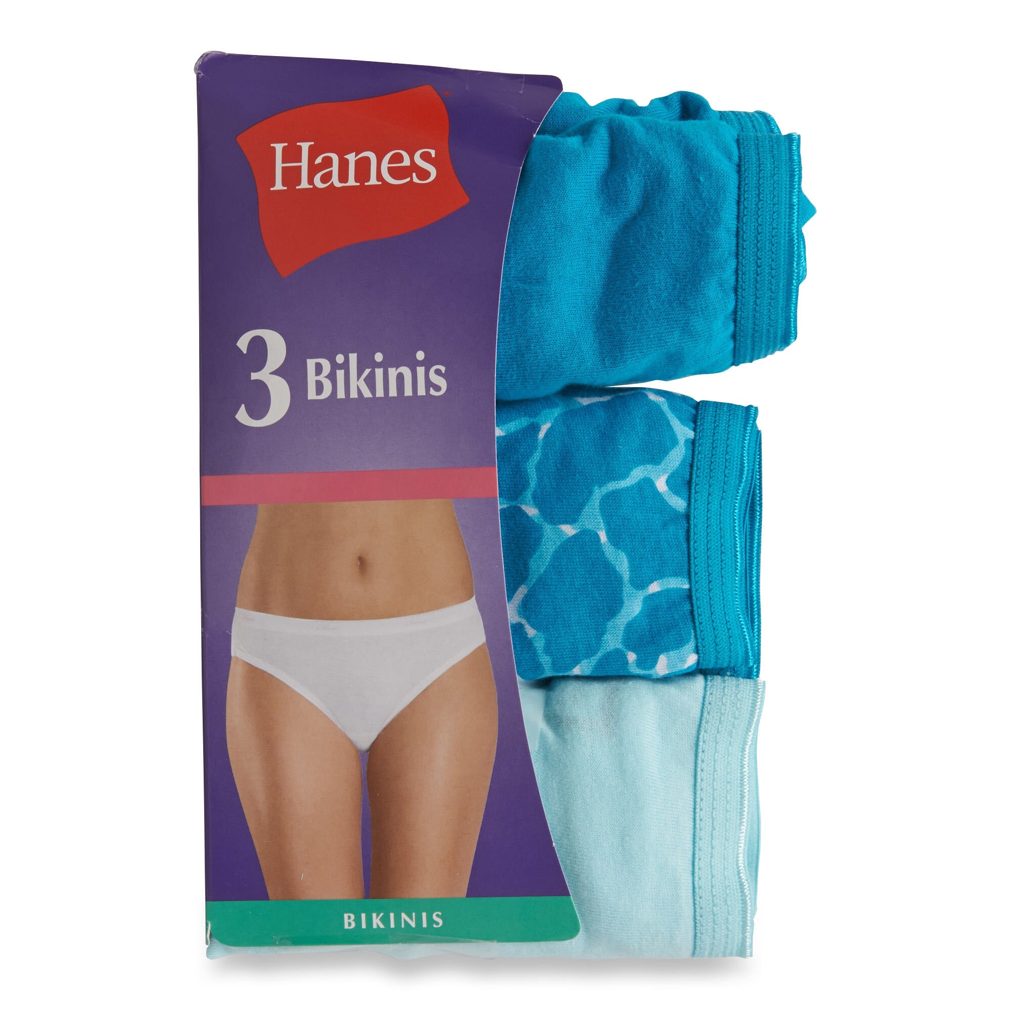 Hanes 100% Cotton Bikini Panties for Women for sale