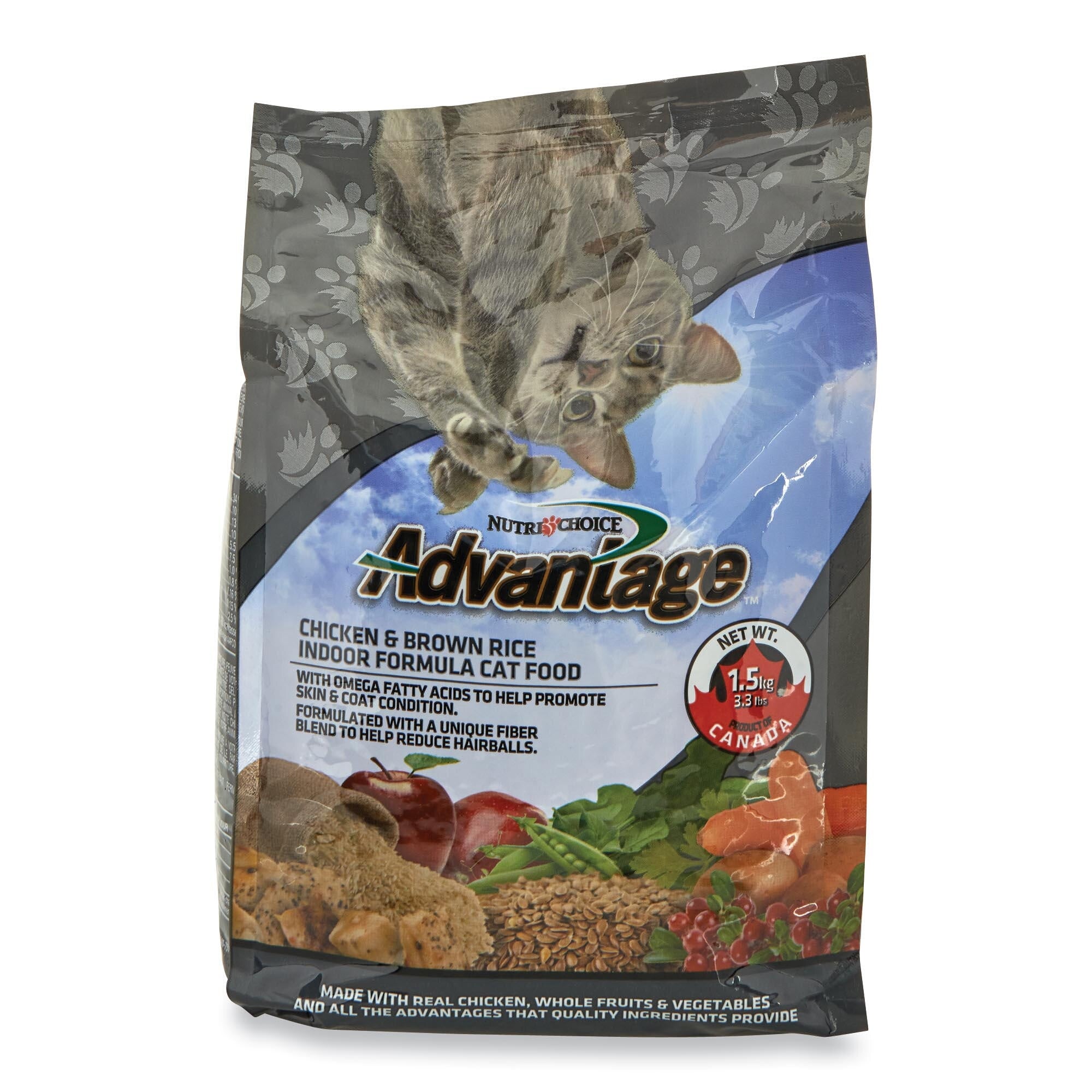 Nutri Choice Advantage Chicken and Brown Rice Cat Food 1.5kg