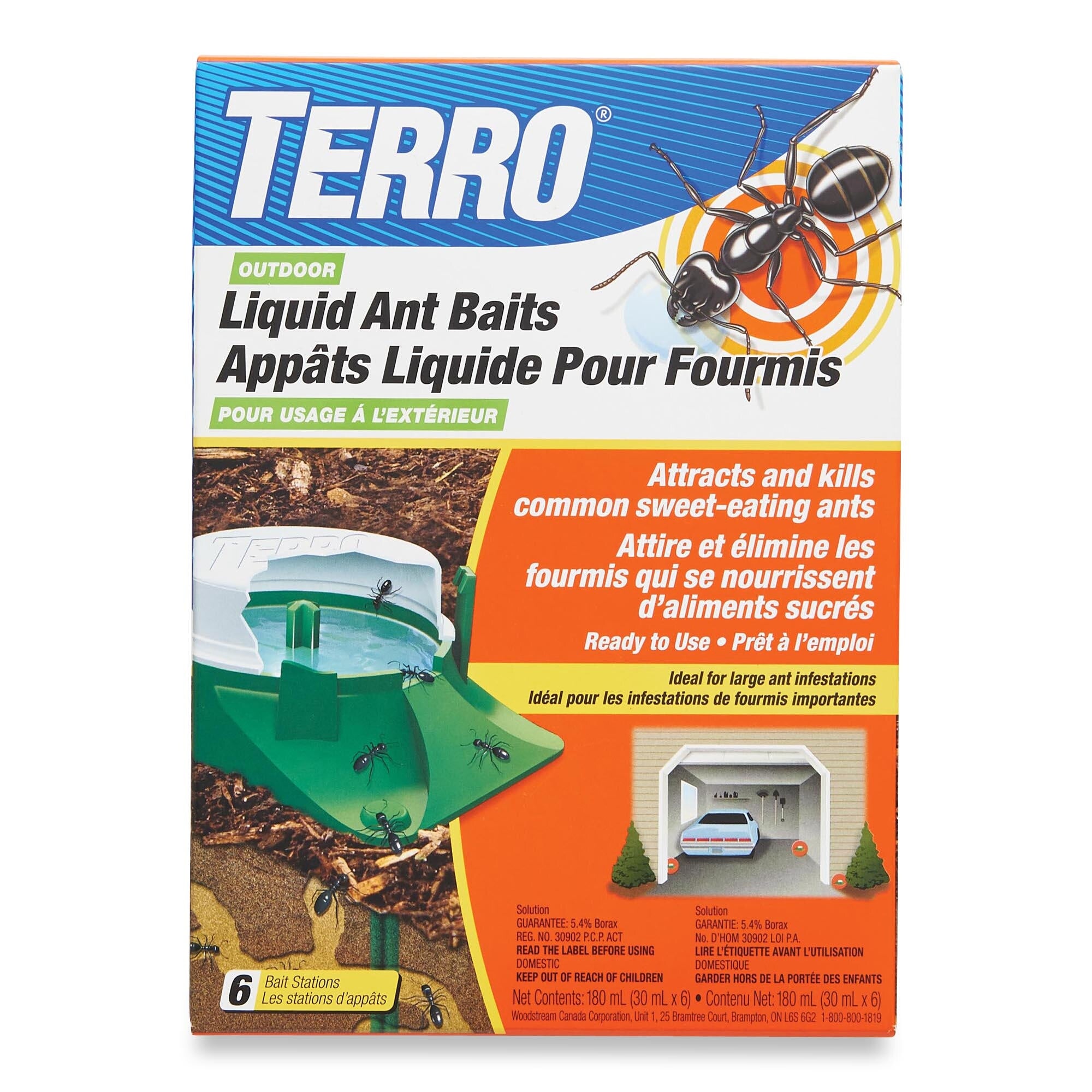 TERRO Outdoor Liquid Ant Baits, 180-mL, 6-Pack – Giant Tiger