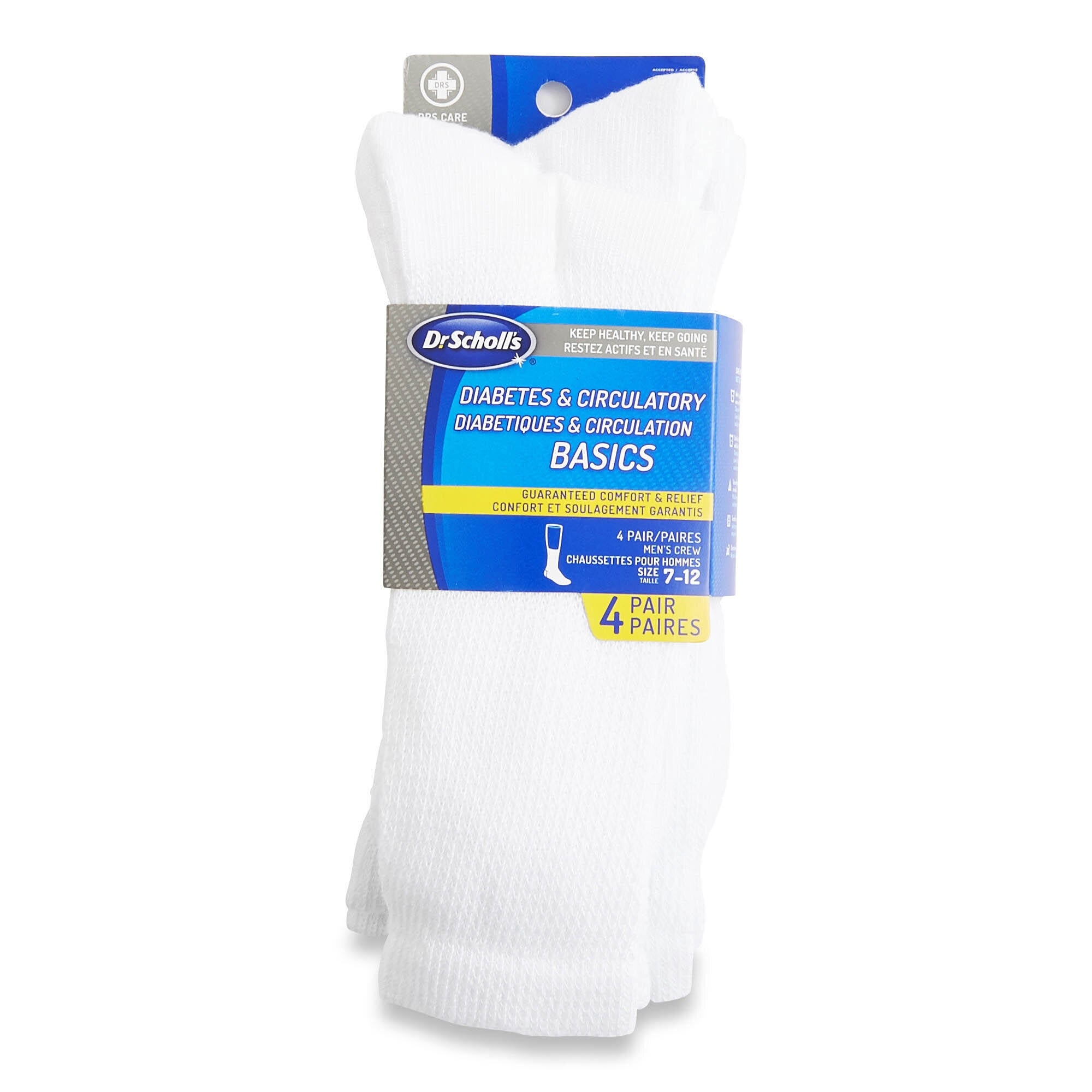 RENFRO SOCKS DR SCHOLL'S SPA GUARANTEED REST&RELAXTION -  4-10 PINK
