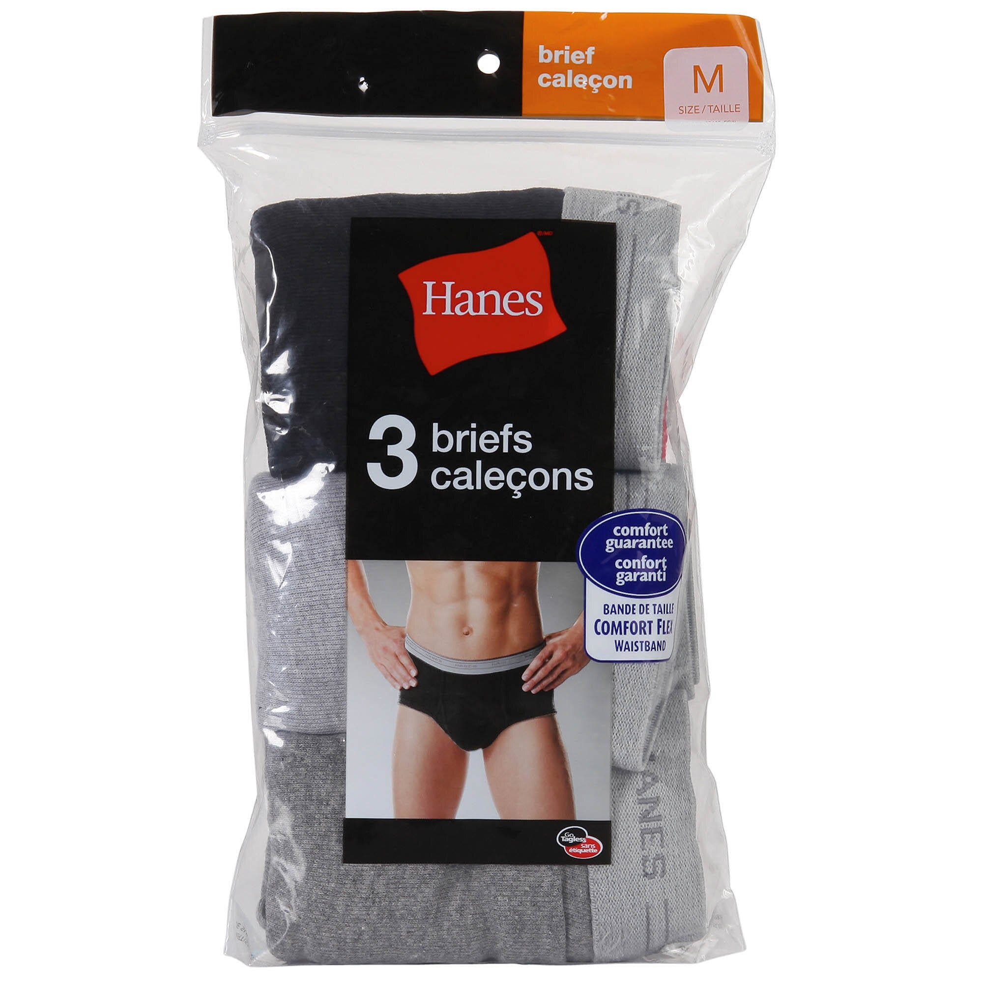 Hanes Men’s 4-Pack ComfortBlend Long Leg Boxer Briefs