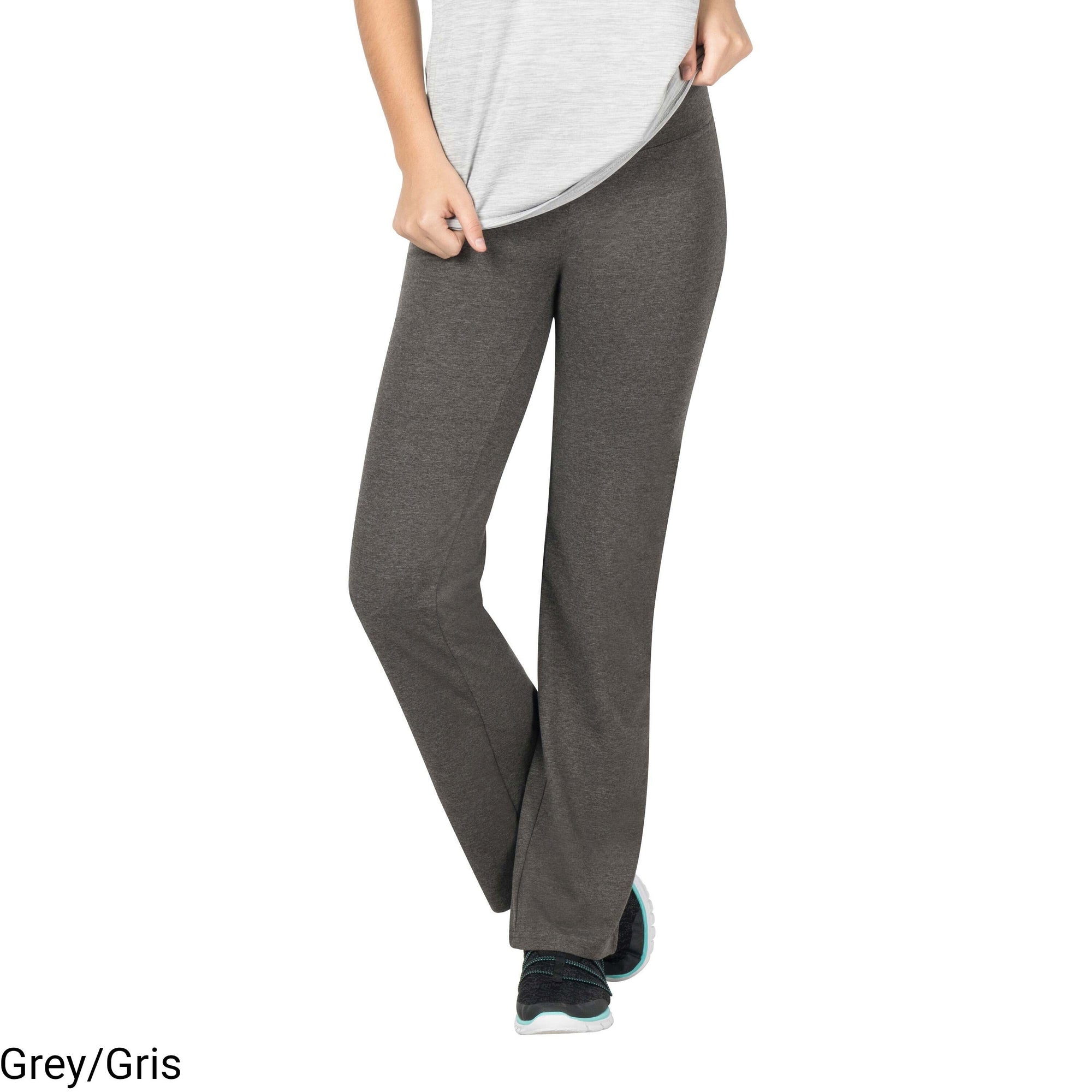 Pxiakgy yoga pants Women's Tight Elastic Quick Drying Yoga Pants Reflective  Seven Point Yoga Pants Grey + XL 