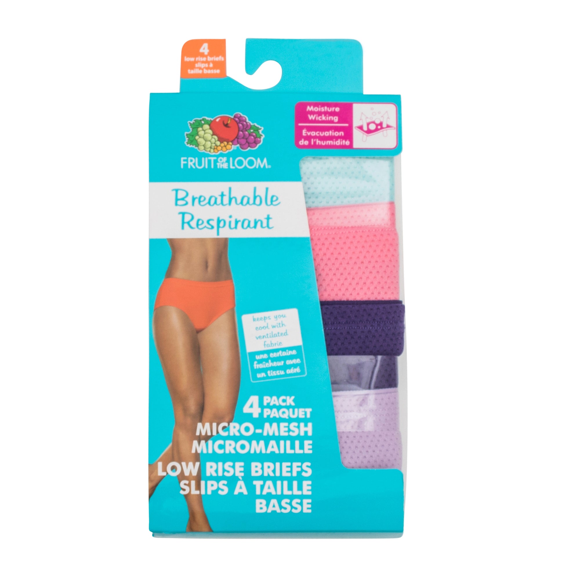  Fruit Of The Loom Womens Underwear Breathable