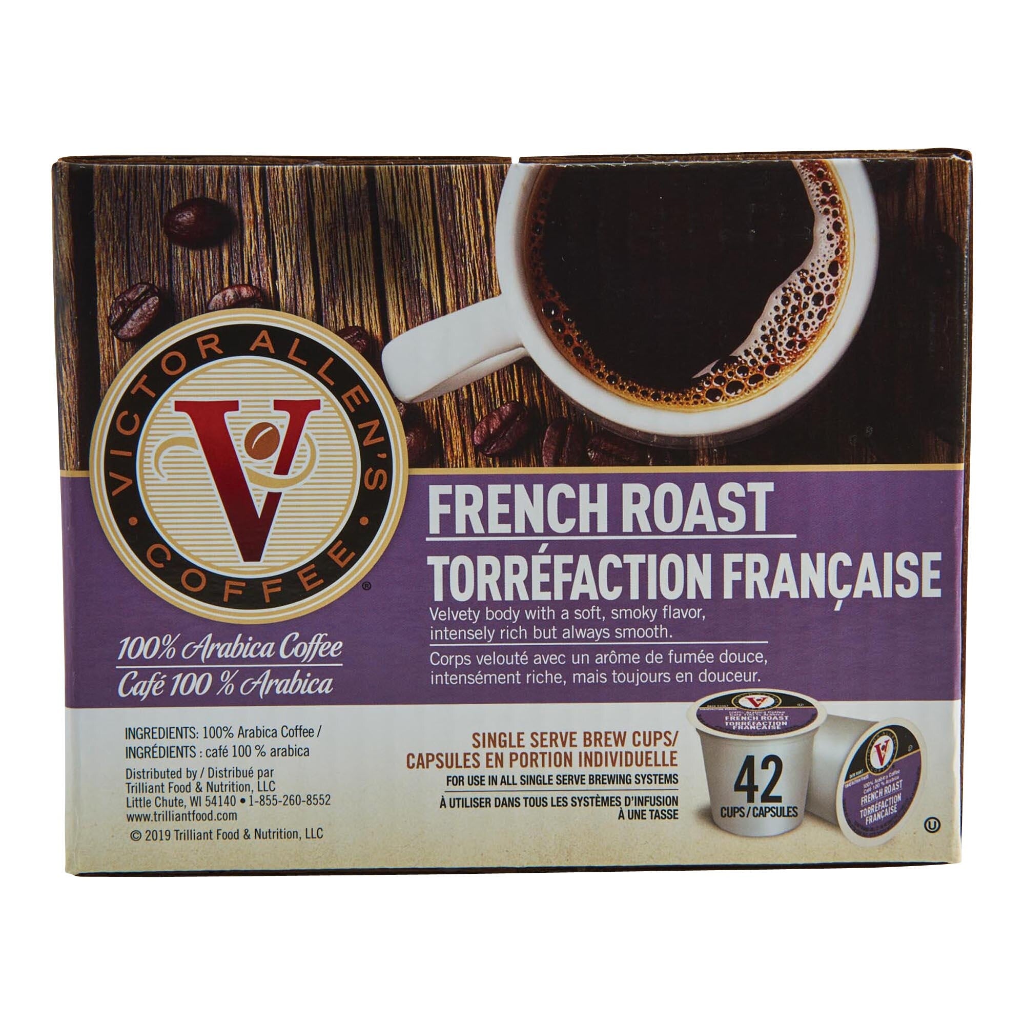 victor allen k cups french roast