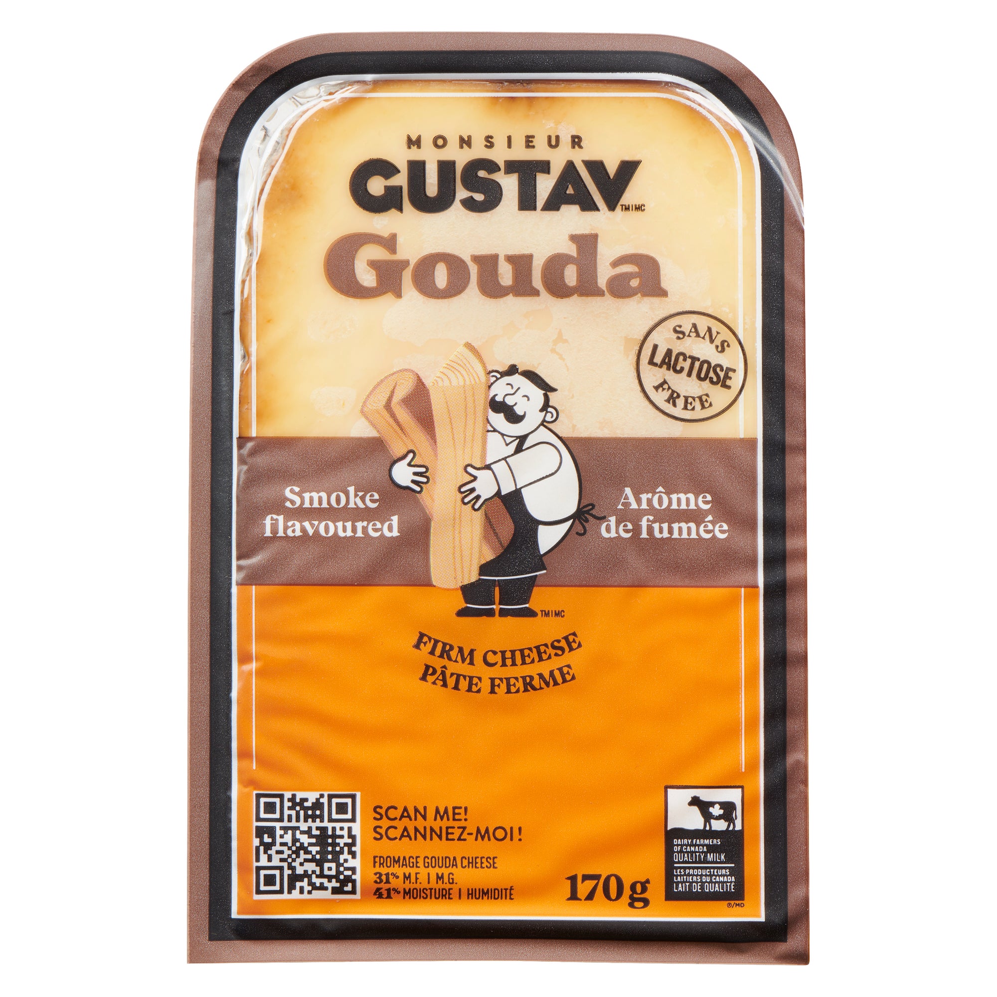 Monsieur Gustav Gouda Cheese Smoke Flavour, 170-g – Giant Tiger