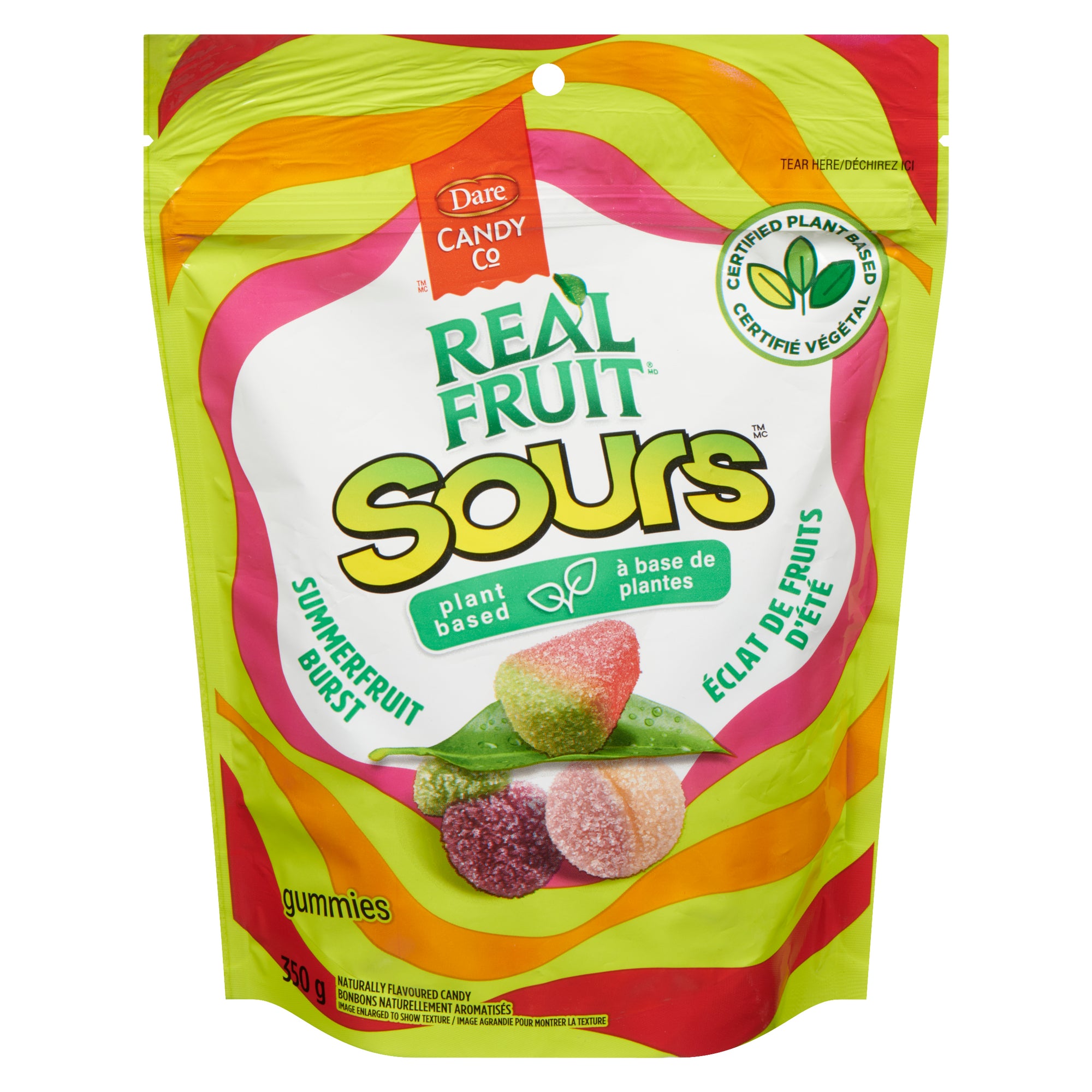 Dare Candy Co Realfruit Sours Naturally Flavoured Summerfruit Burst Ca ...