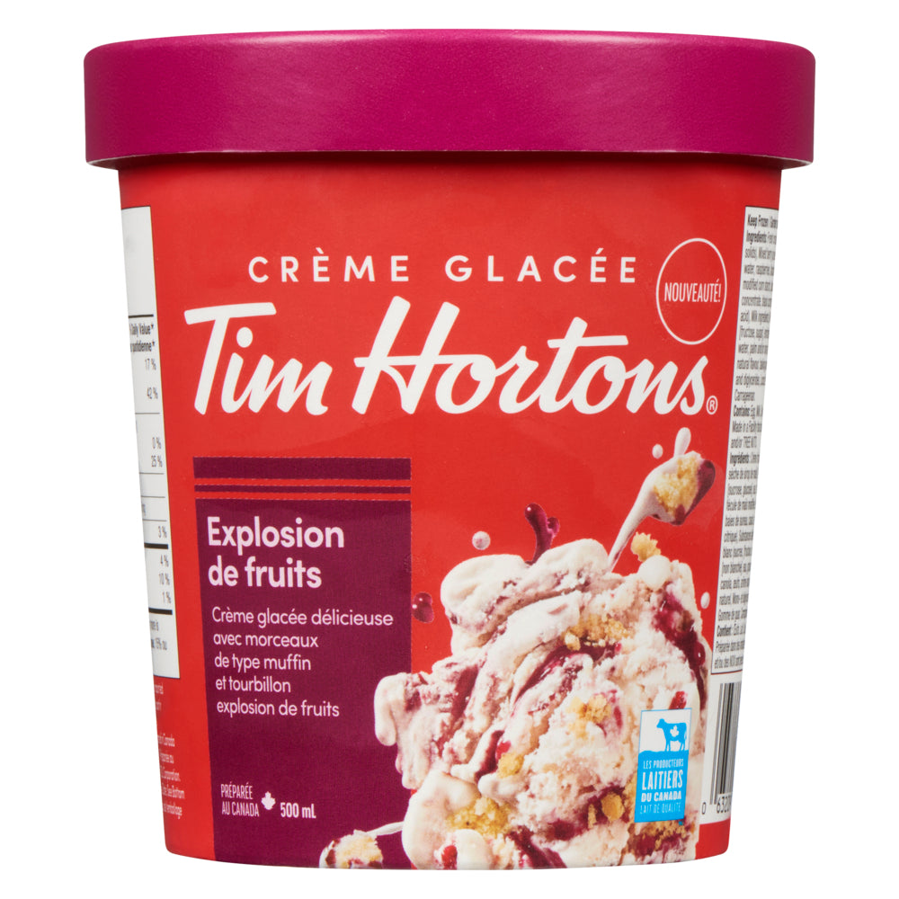 Tim Hortons Fruit Explosion Ice Cream, 500-ml – Giant Tiger