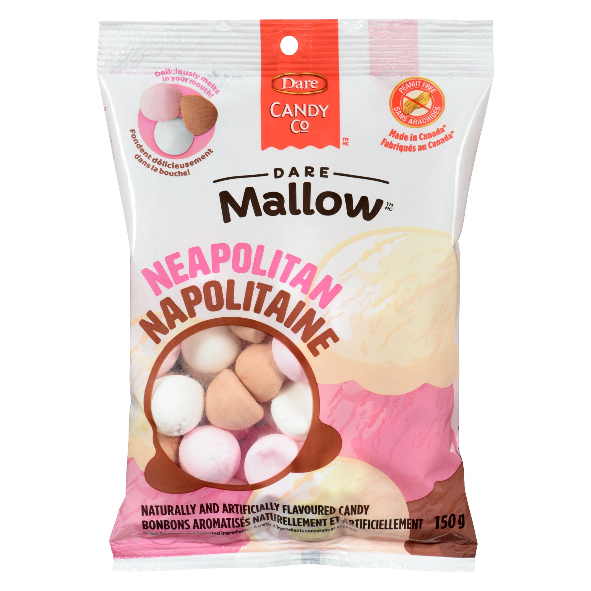 Dare Mallow Neapolitan Candy, 150-g – Giant Tiger