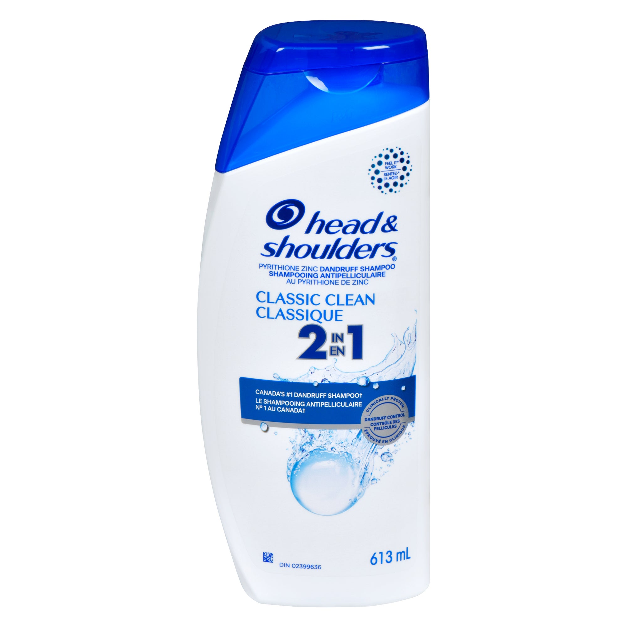 Head & Shoulder's Classic Clean 2 in 1 Shampoo + Conditioner, 613 ml ...