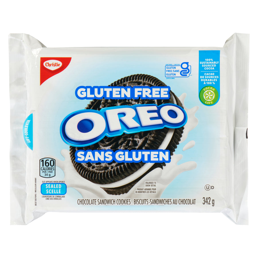 Christie Oreo Gluten Free Chocolate Sandwich Cookies, 342-g – Giant Tiger