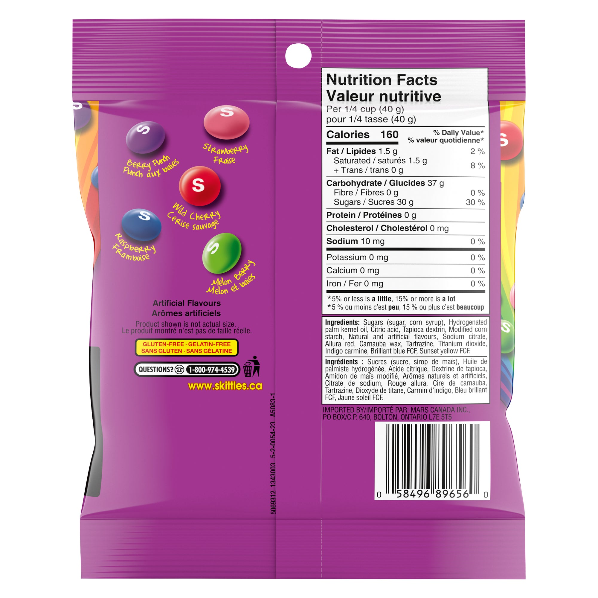 Skittles Berry Candies - 191g – Giant Tiger