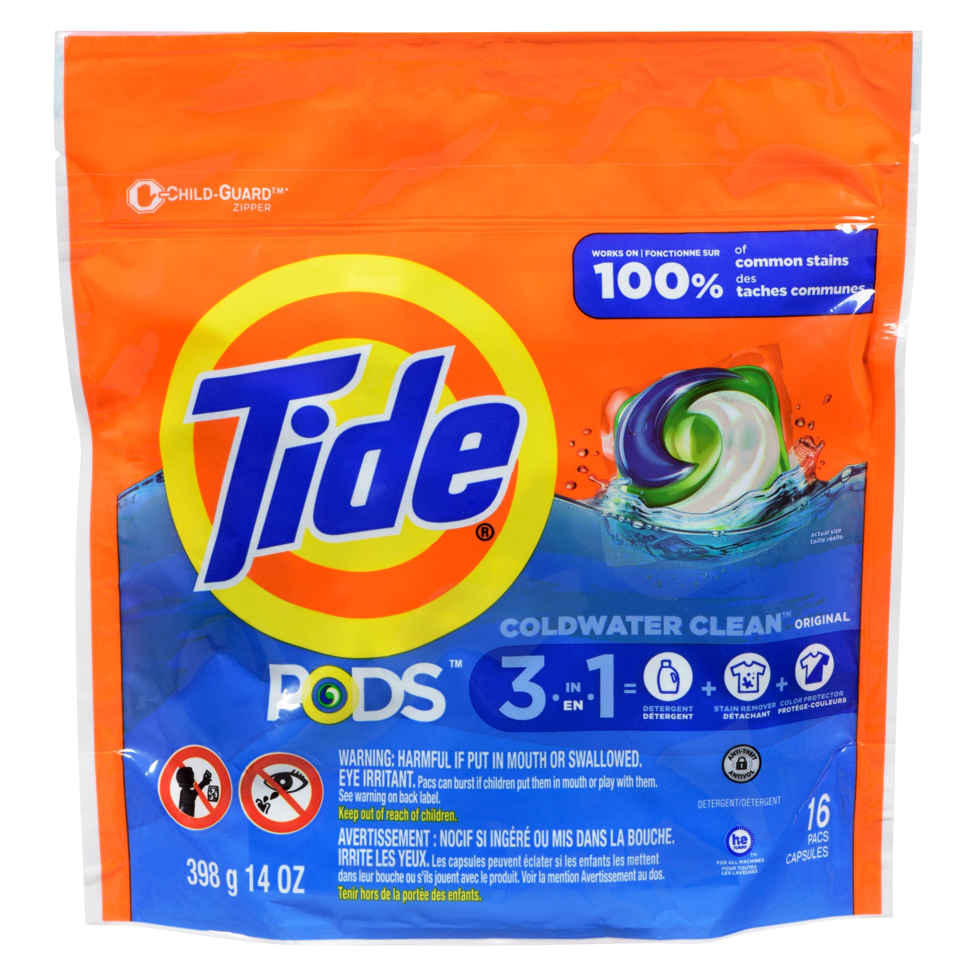 Tide Pods 3-in-1 Original Laundry Detergent, 16-Pack – Giant Tiger