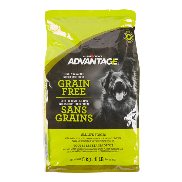 Nutri Choice Advantage Turkey and Rabbit Grain Free Dog Food