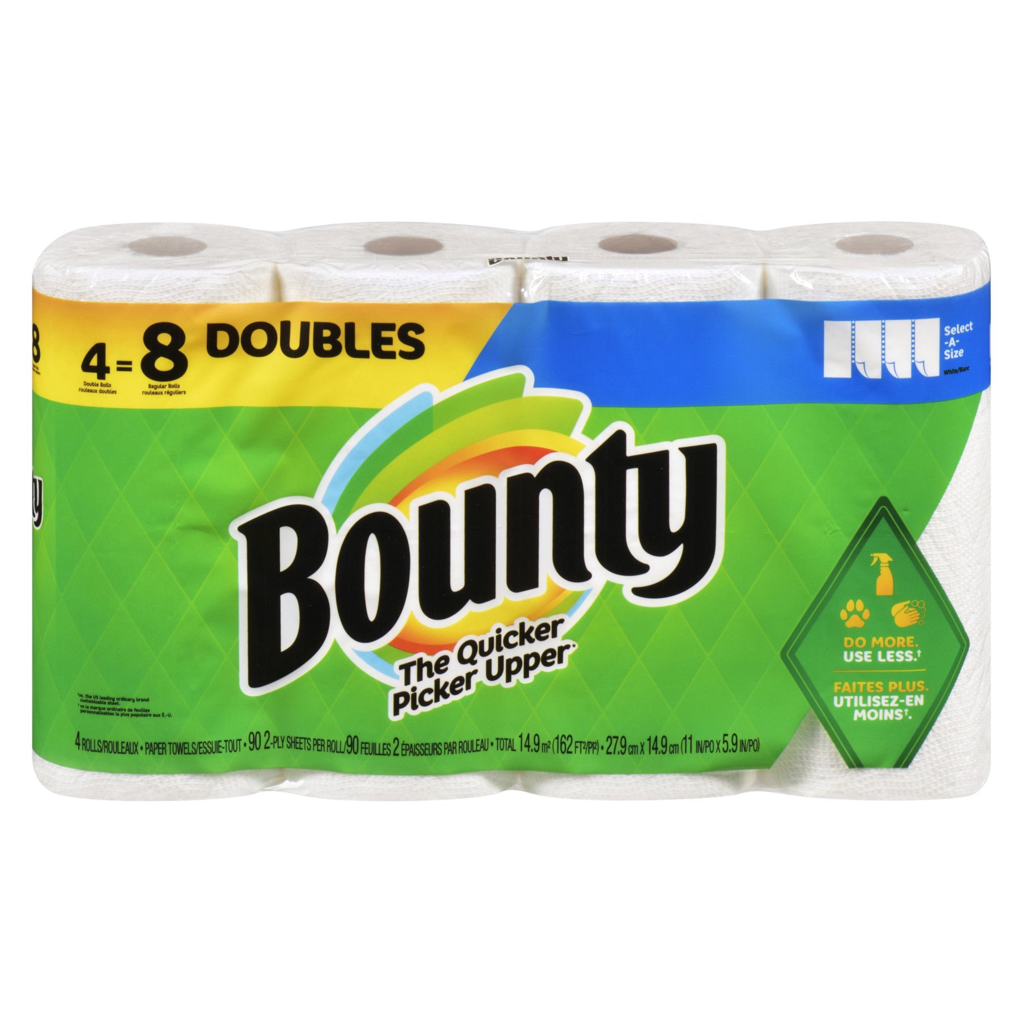 Bounty Double Plus Paper Towels, 4-Pack – Giant Tiger