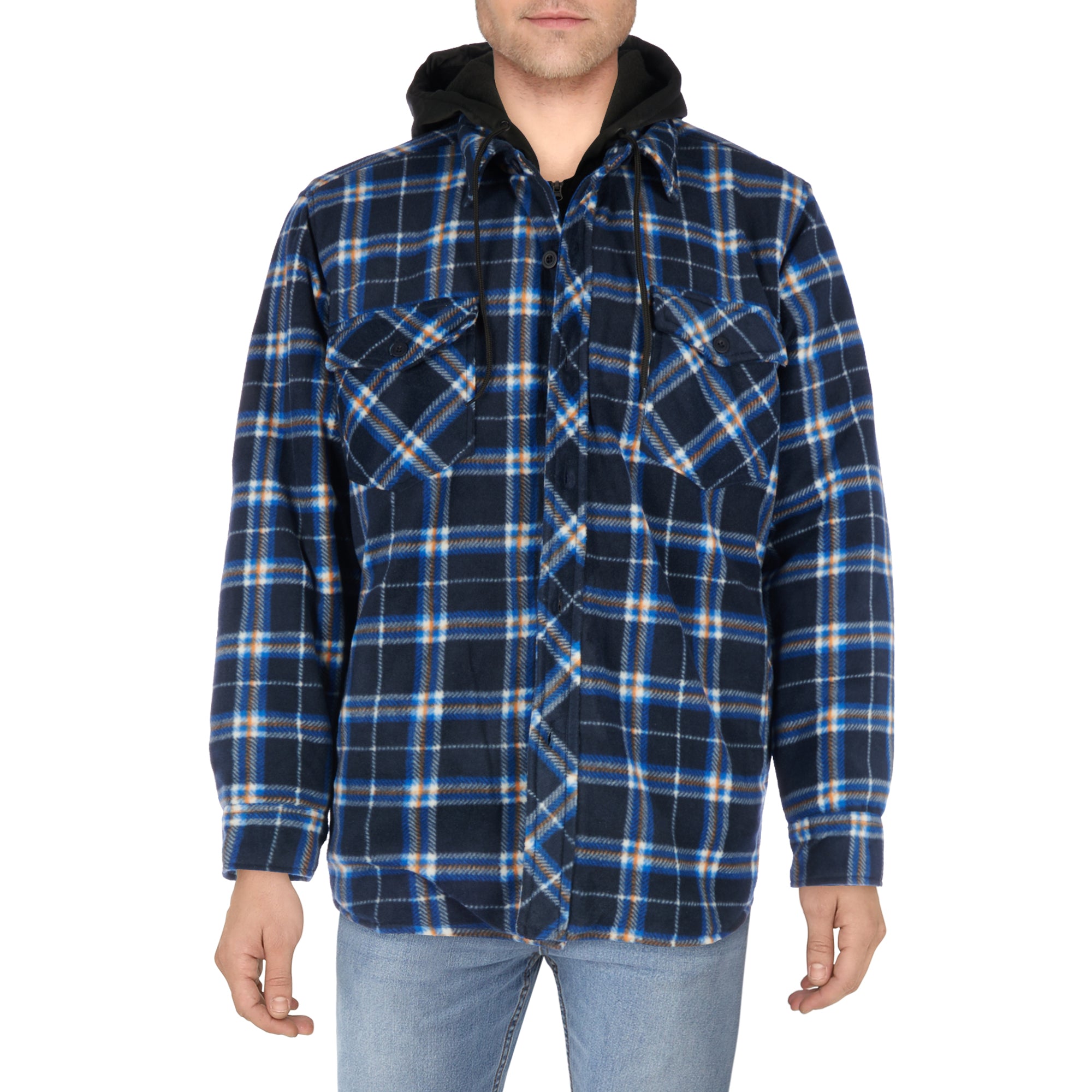 Tradesmax Pro Men's Polar Plaid Shirt with Hood – Giant Tiger