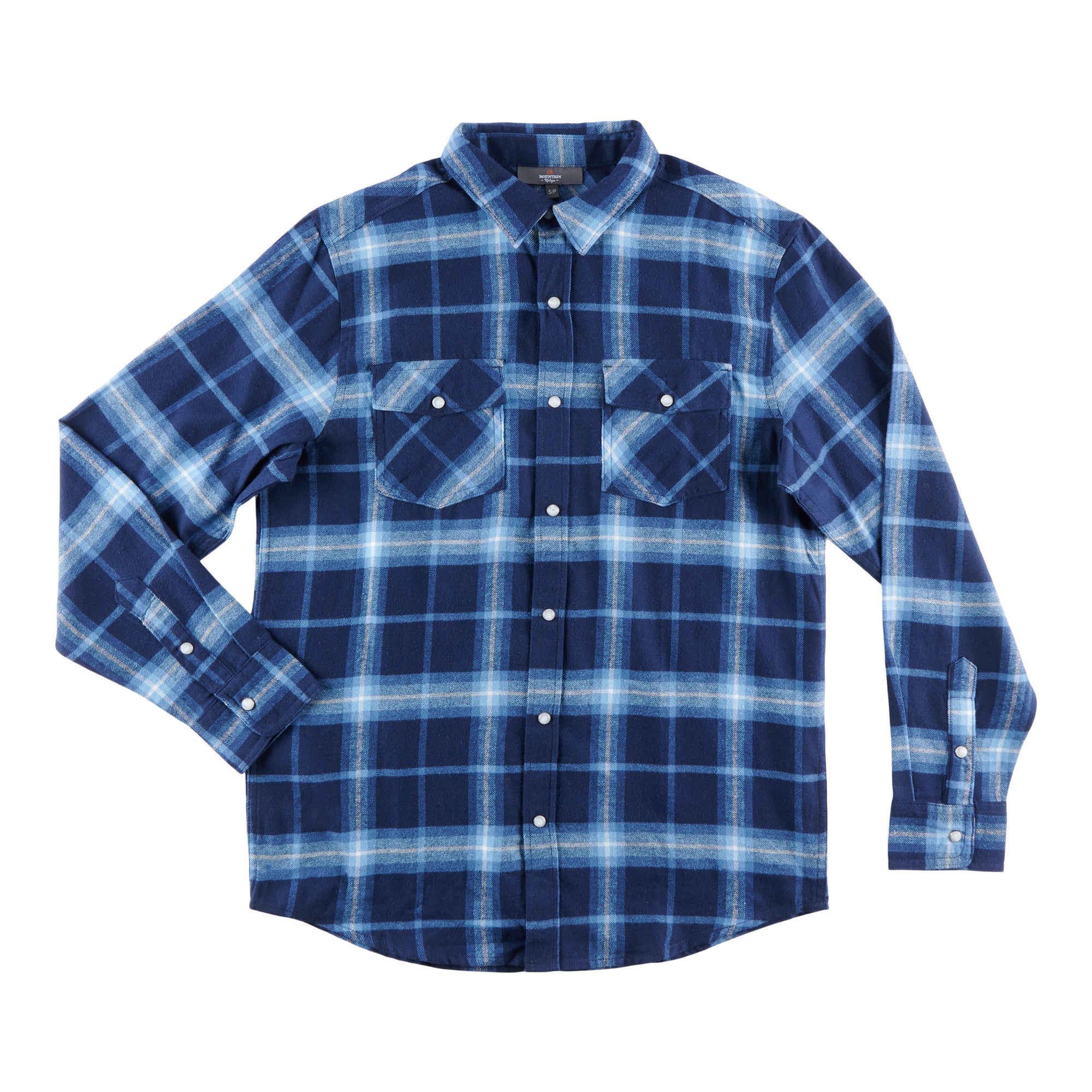 Mountain Ridge Men's Collared Long-Sleeve Flannel Shirt – Giant Tiger