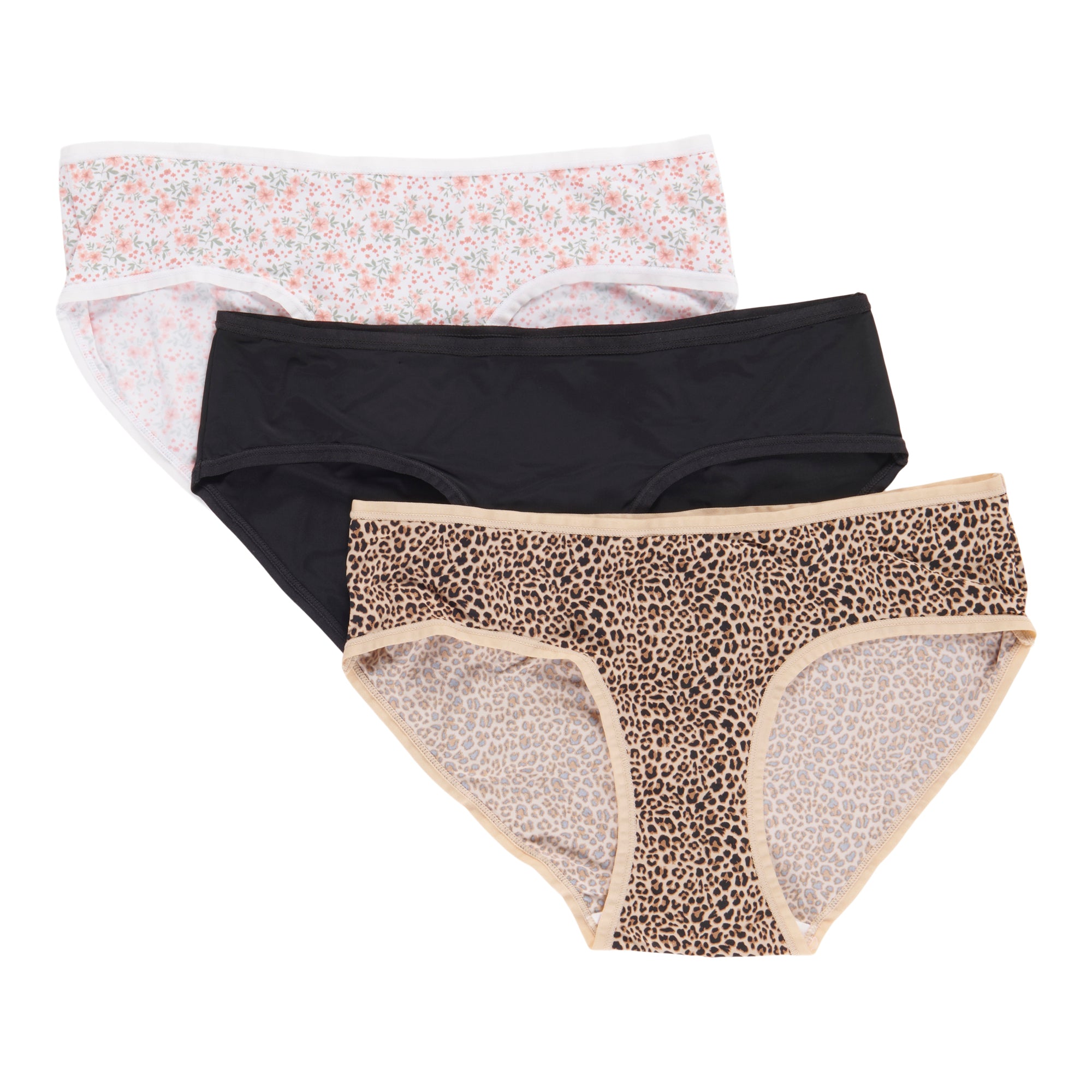 Carisma Women's Micro Hipster Underwear, 3-Pack, Assorted – Giant Tiger