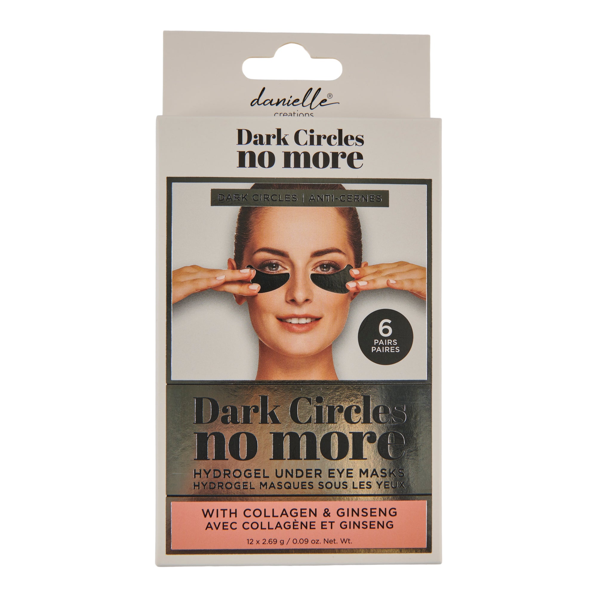 Danielle Creations Hydrogel Under Eye Masks with Collagen and Ginseng ...