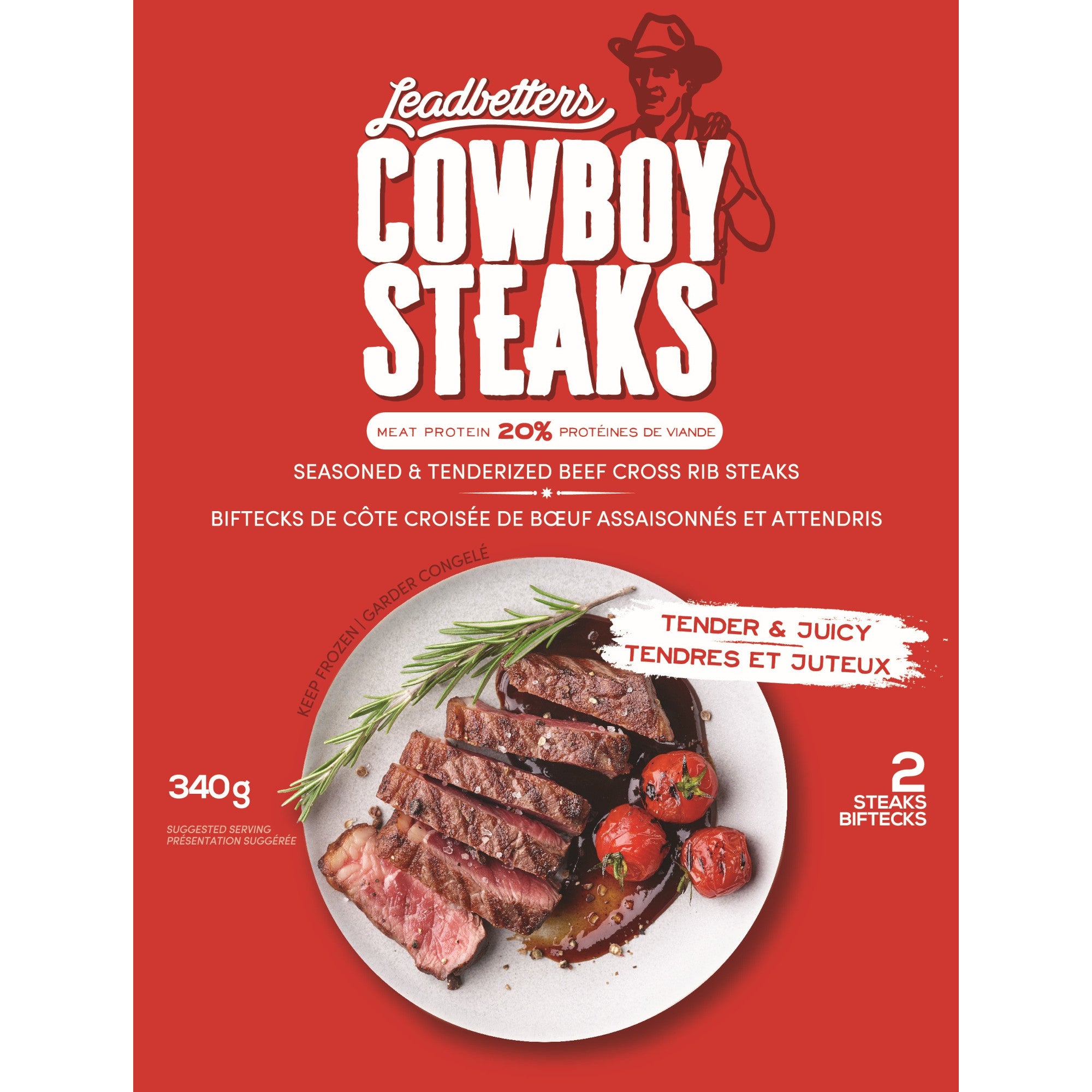 Leadbetters Cowboy Steaks, 2-Pack – Giant Tiger