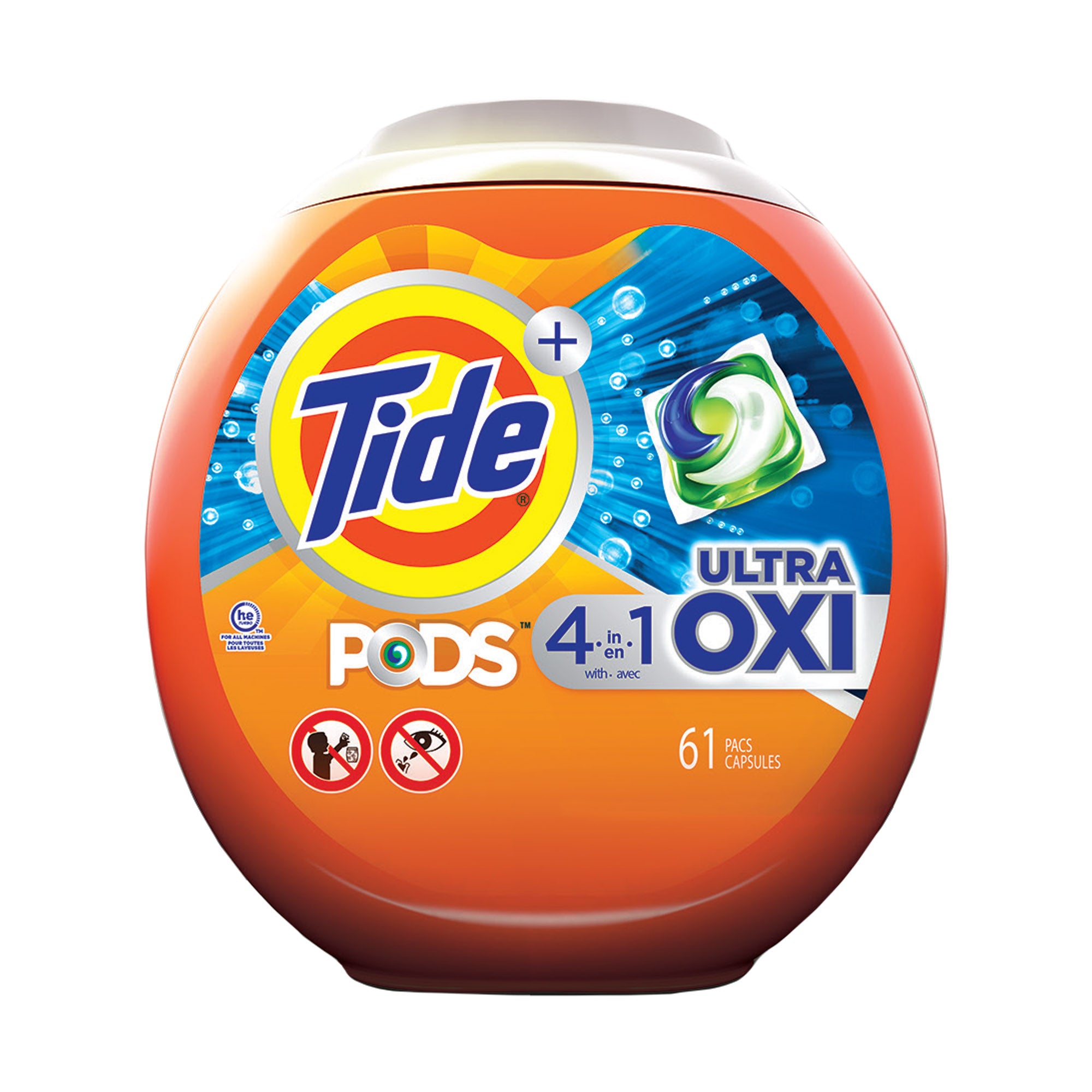 Tide Pods Ultra Oxi Laundry Detergent, 61-Pack – Giant Tiger