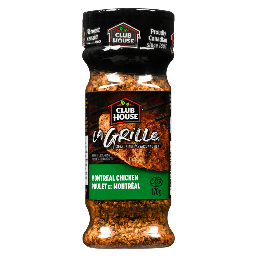 Club House La Grille Montreal Chicken Seasoning - 170g – Giant Tiger