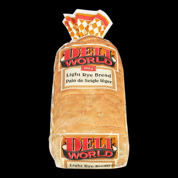 Deli World Light Rye Bread - 900 g