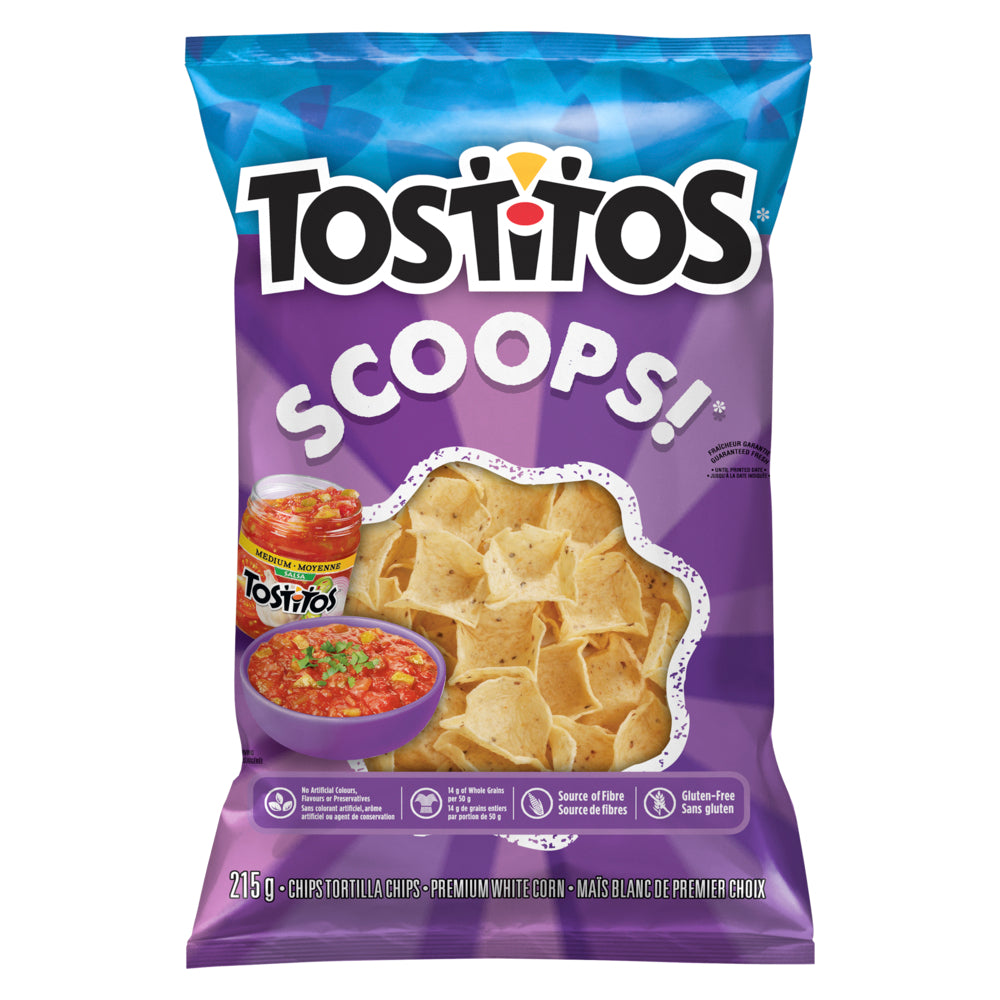 Tostitos Scoops! White Corn Tortilla Chips - 215g – Giant Tiger