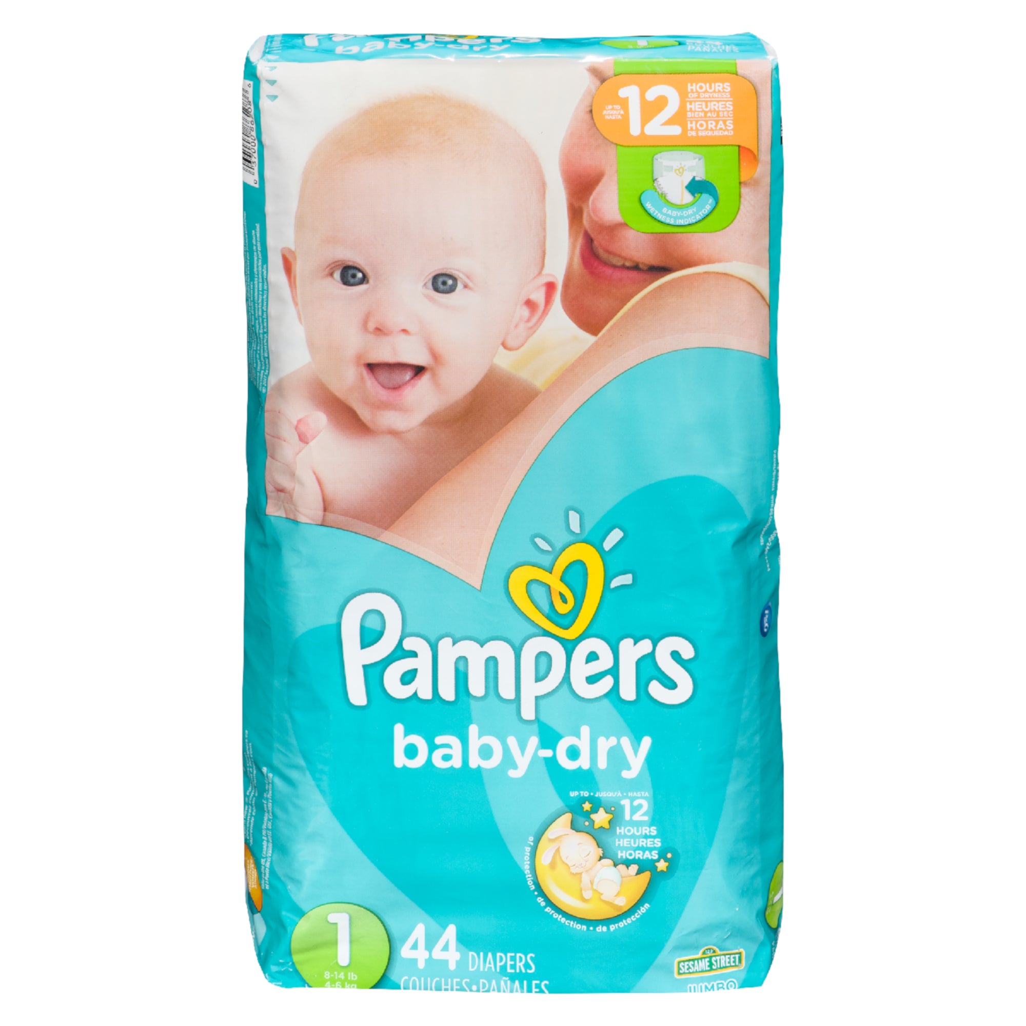 Pampers Baby-Dry Jumbo Diapers, 1, 44-Pack – Giant Tiger