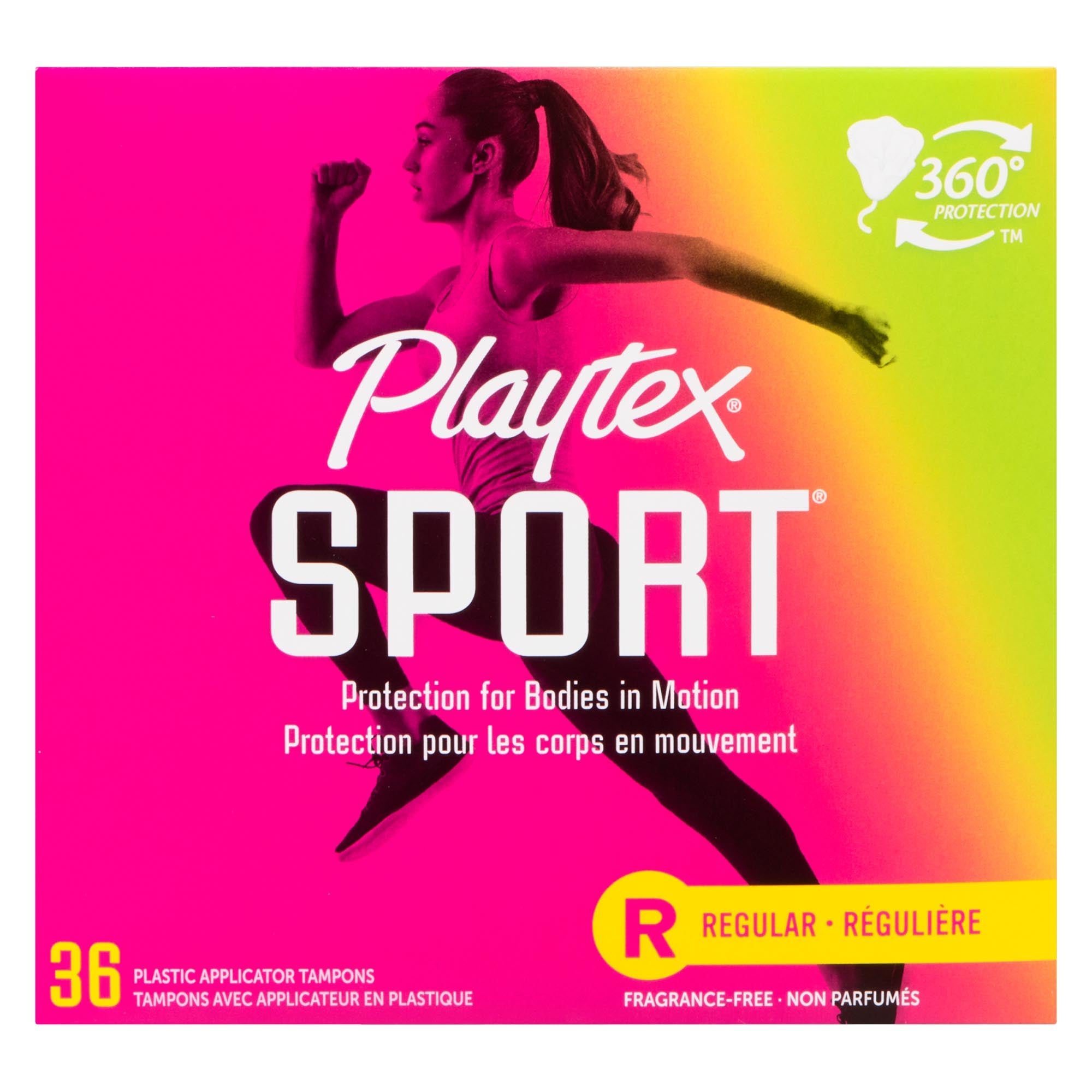 Playtex Sport Fresh Balance Regular Plastic Tampons, 32-Pack – Giant Tiger