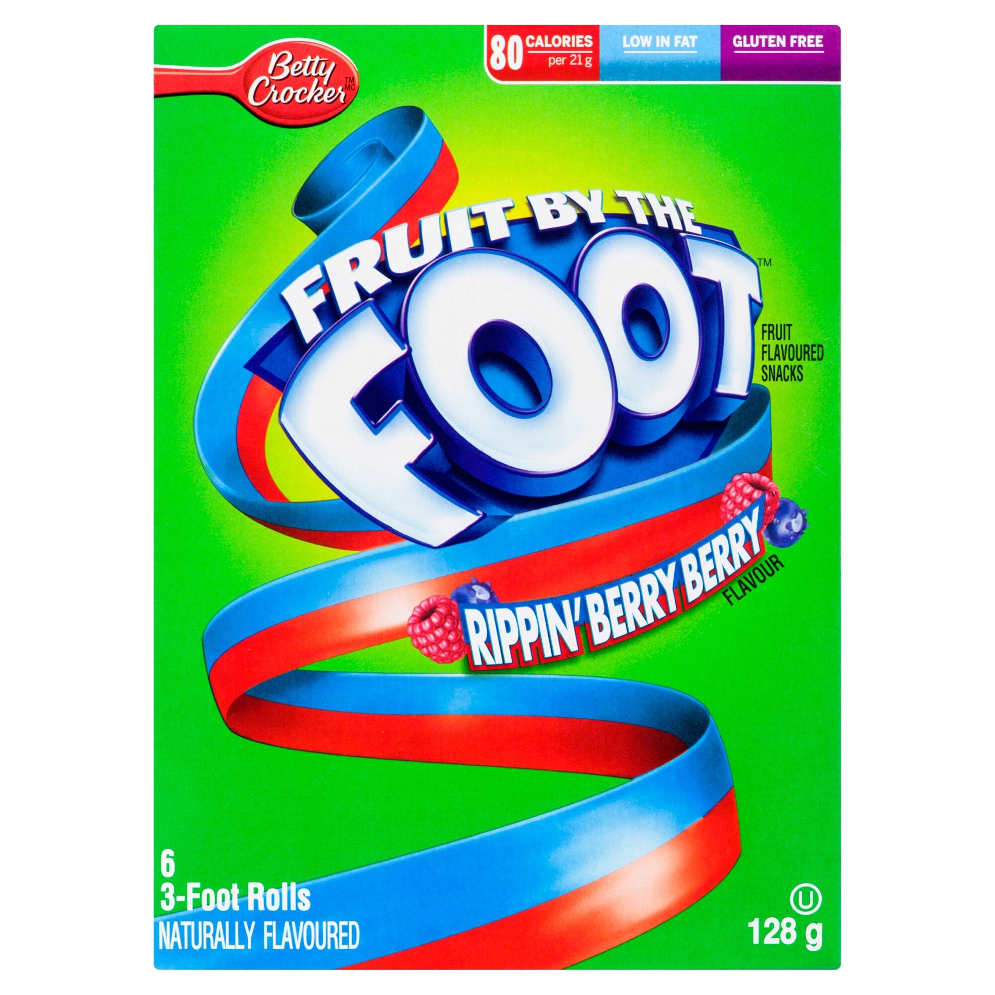 Betty Crocker Rippin' Berry Fruit by the Foot 6pk - 128g – Giant Tiger