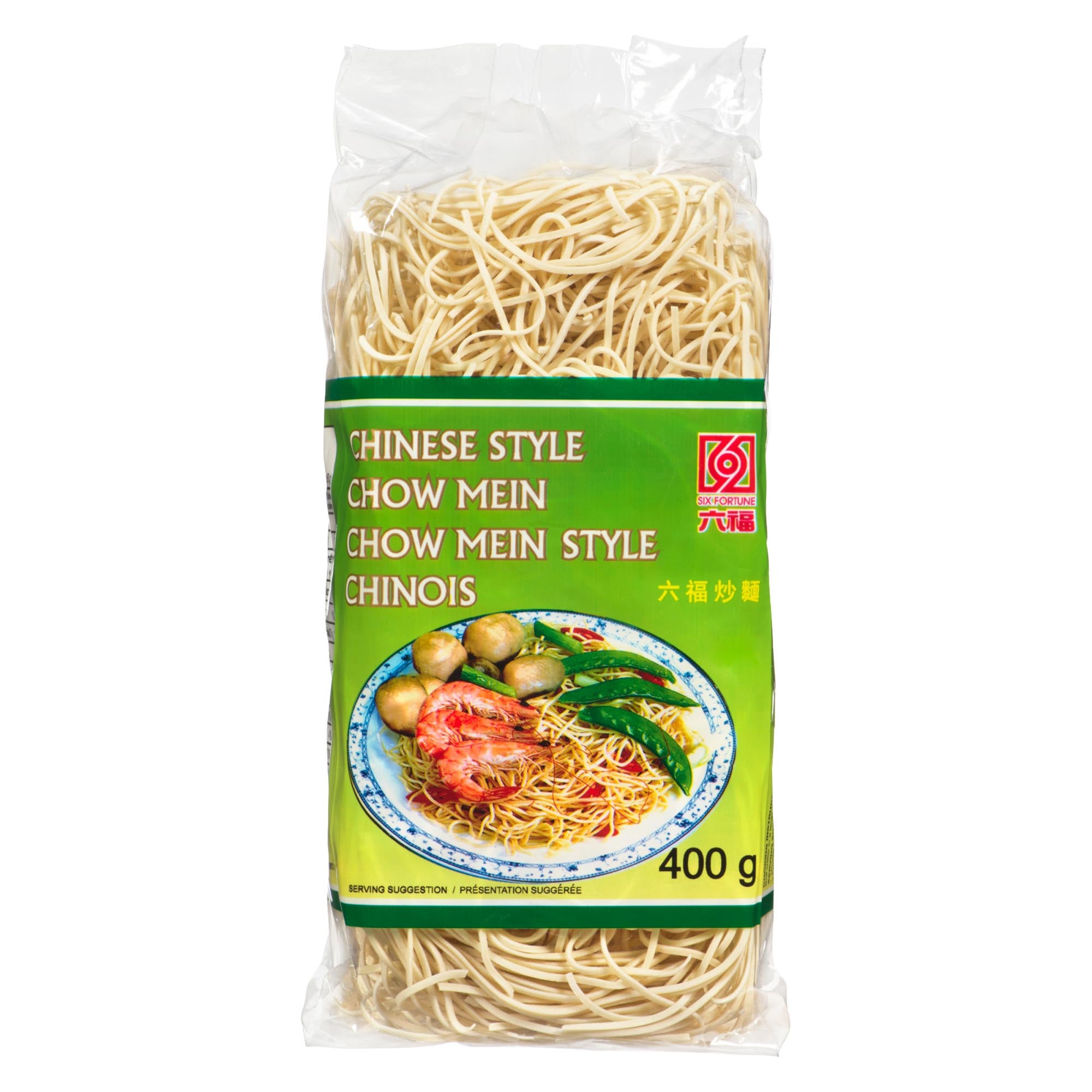 Six Fortune Chinese Style Chow Mein, 400-g – Giant Tiger